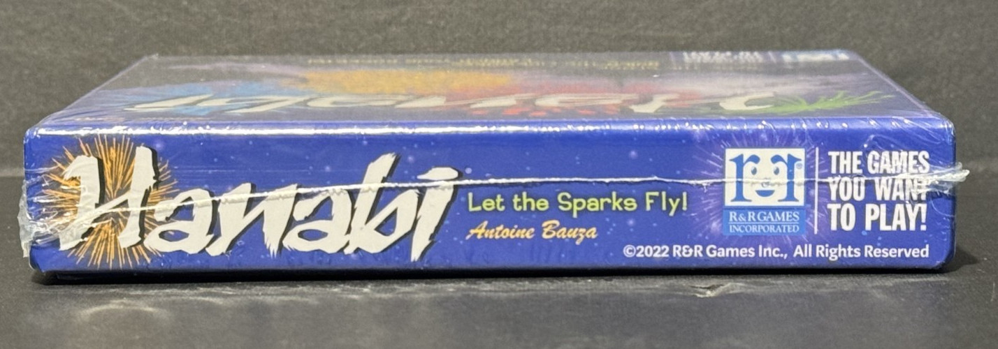 R&R Games Hanabi Card Game Sealed Co-op Strategy Fireworks Game 2022