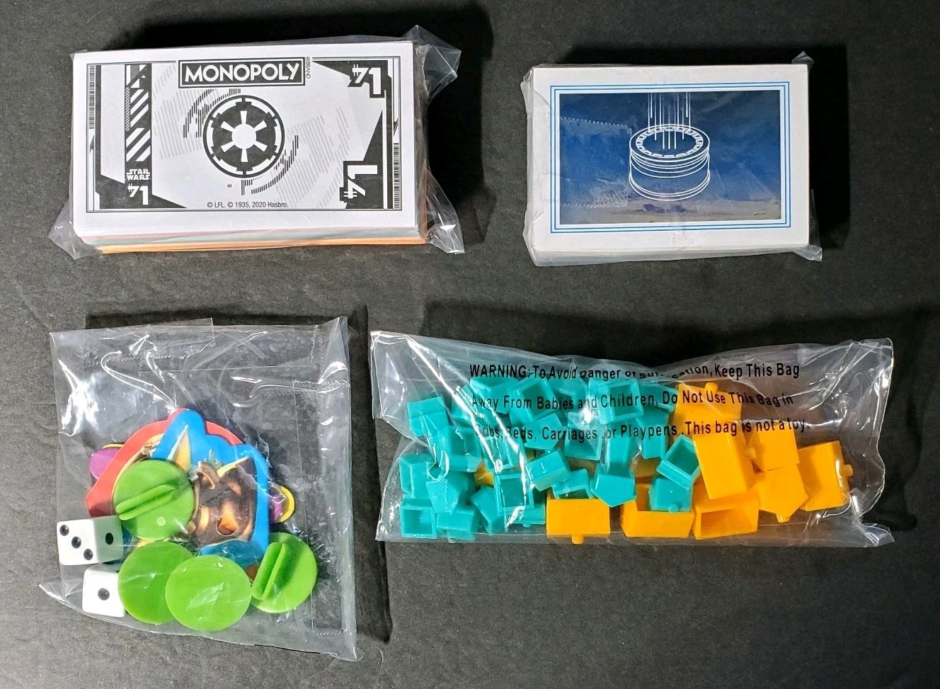 Monopoly STAR WARS The Child Baby Yoda Grogu Mandalorian Edition Board Game