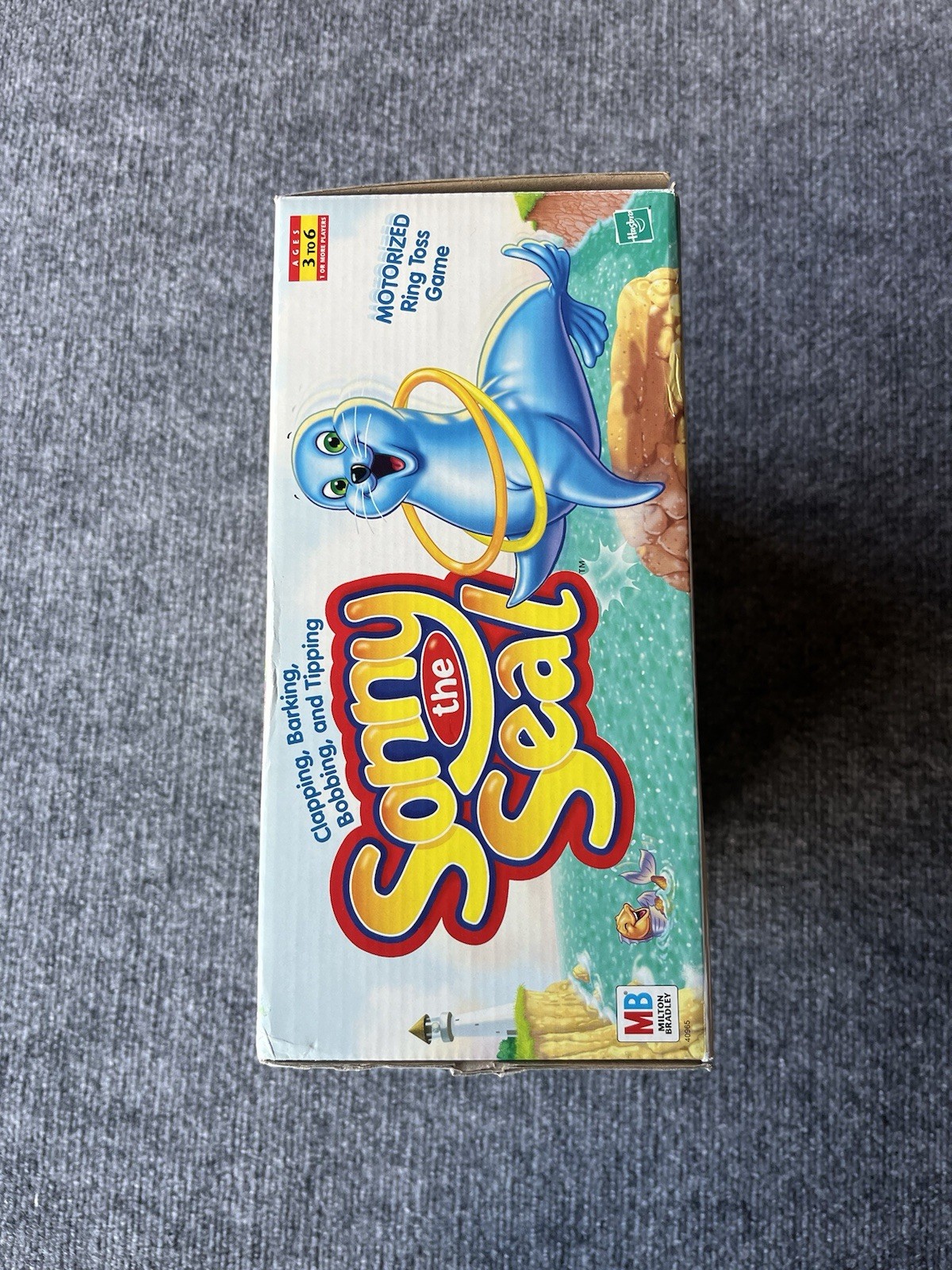 NEW – SONNY THE SEAL GAME – MOTORIZED RING TOSS GAME – AGES 3-6 – MADE IN 1998