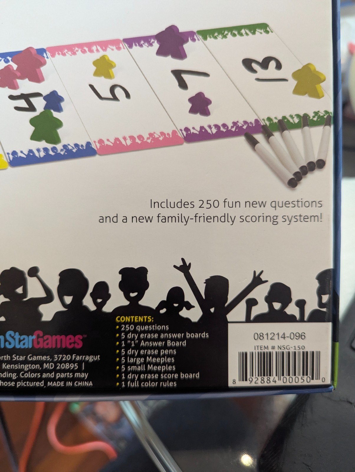 WITS & WAGERS Family Edition Board Game 100% COMPLETE 2013 MULTI AWARD WINNER