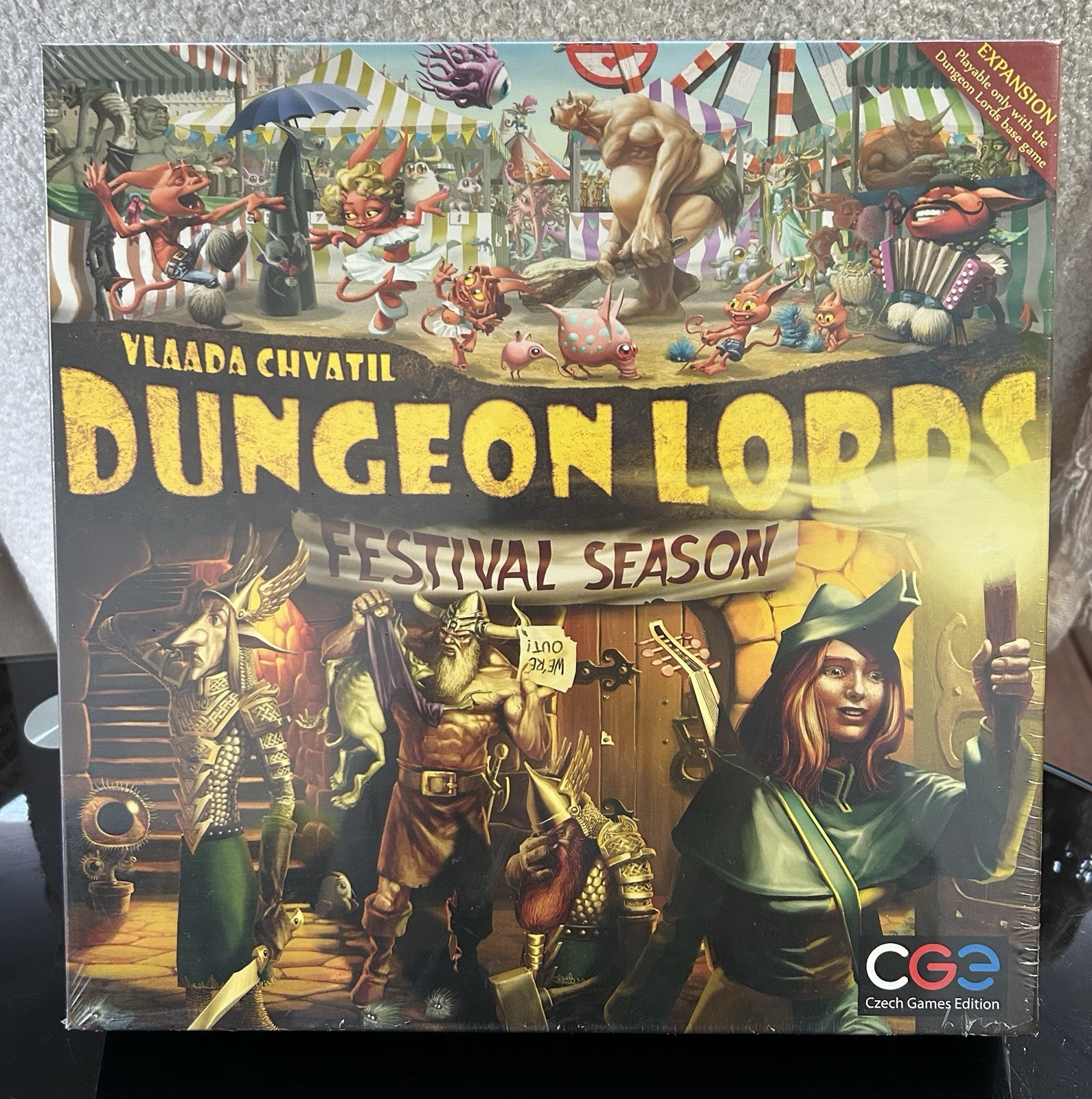 Dungeon Lords: Festival Season Expansion Czech Republic Games Edition