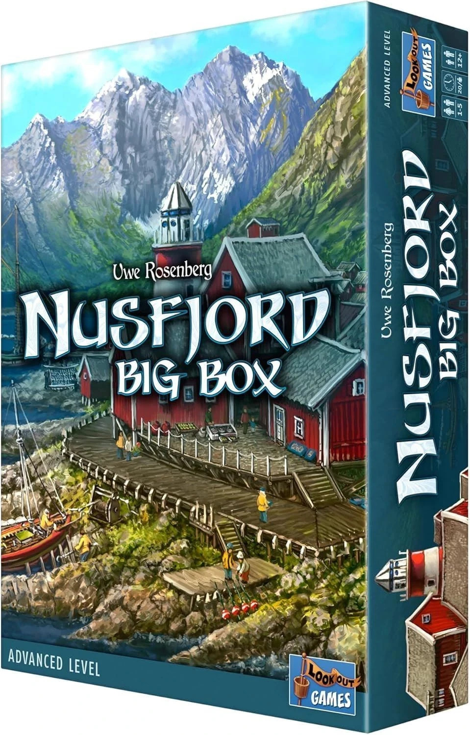 Nusfjord Board Game Big Box by Lookout Games NEW in Shrink