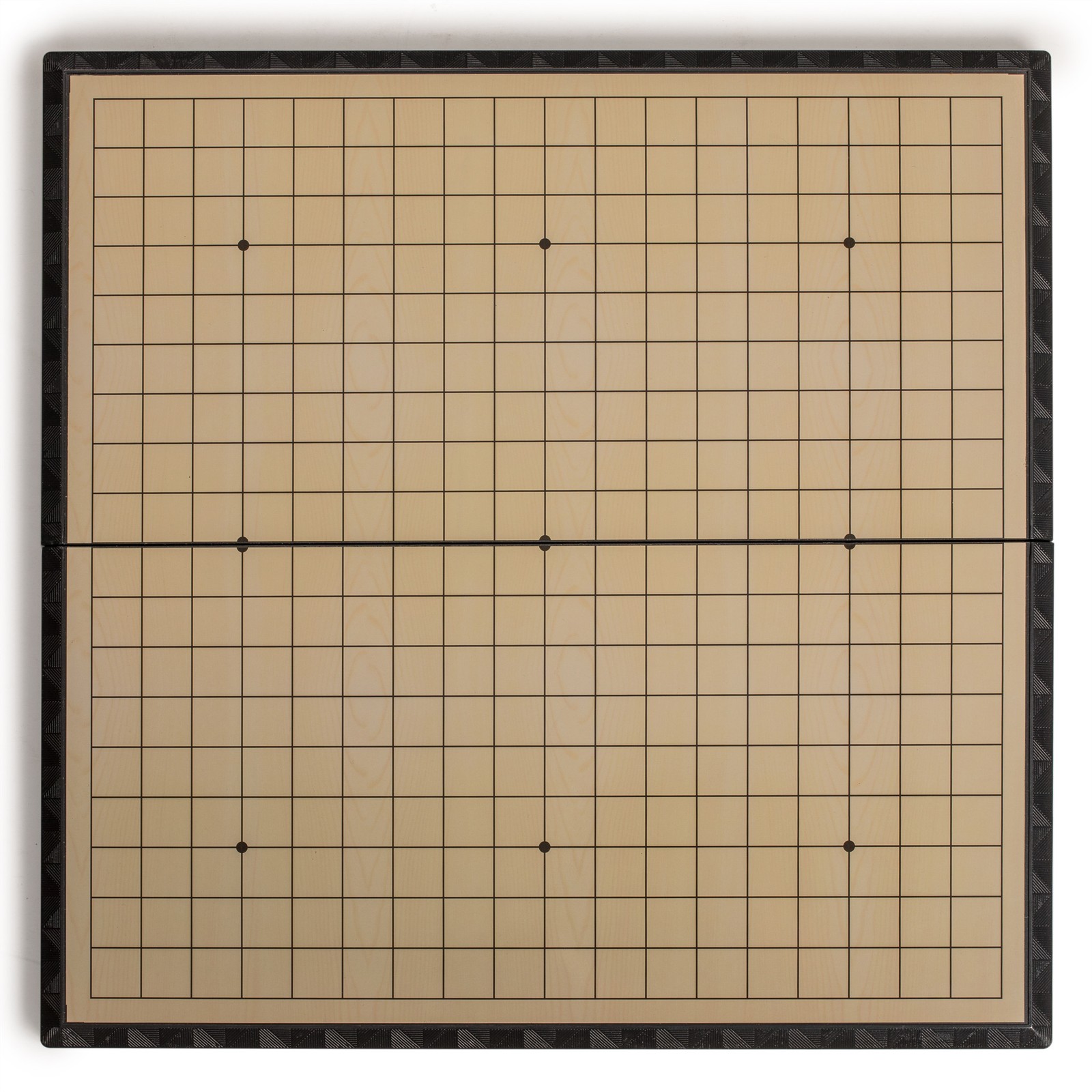 Large Magnetic 19×19 Go Game Set Board (14.6-Inch) with Single Convex Stones