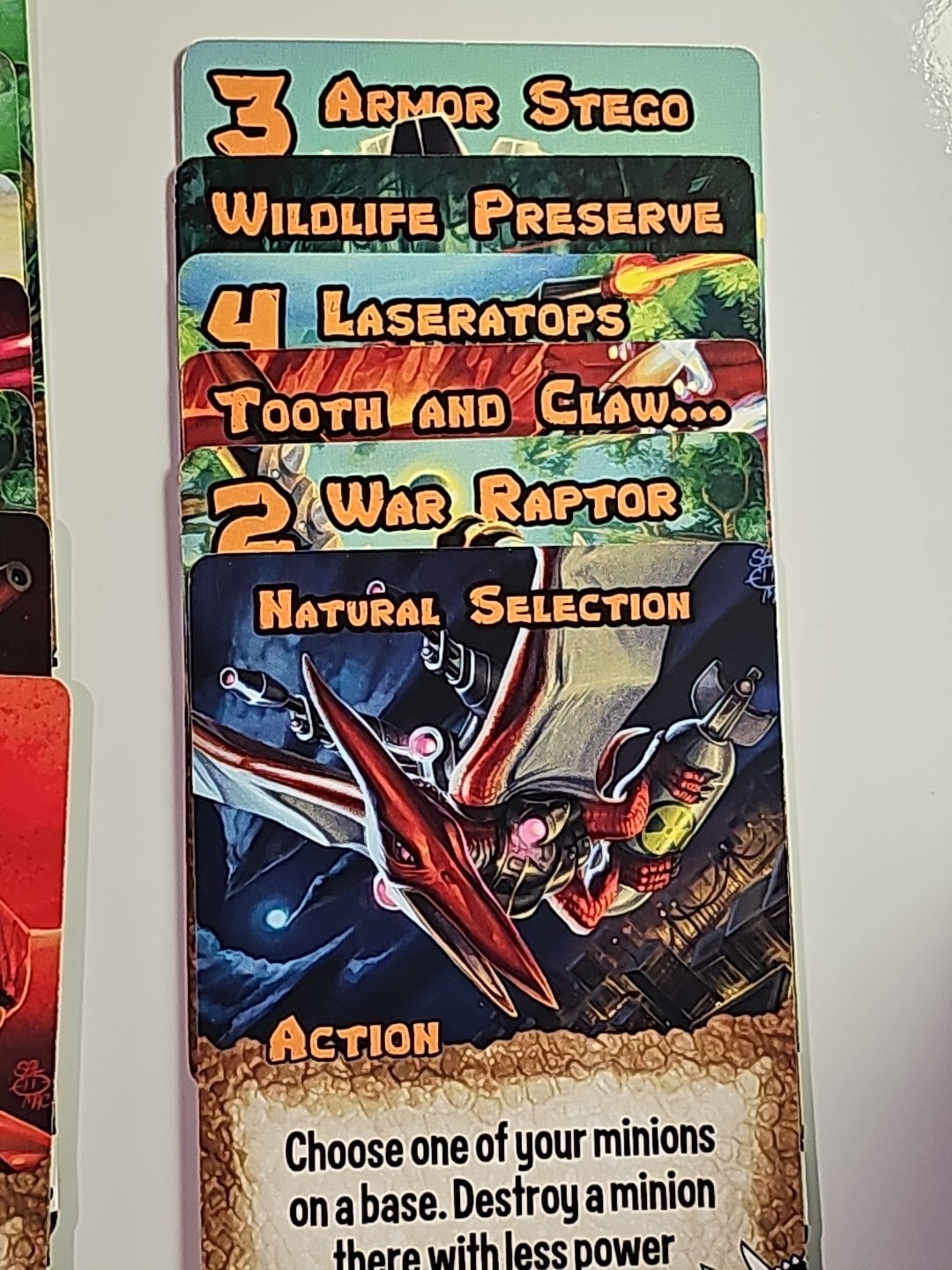 Smash Up DINOSAURS Faction Pack – Alderac Entertainment Group REPLACEMENT SET