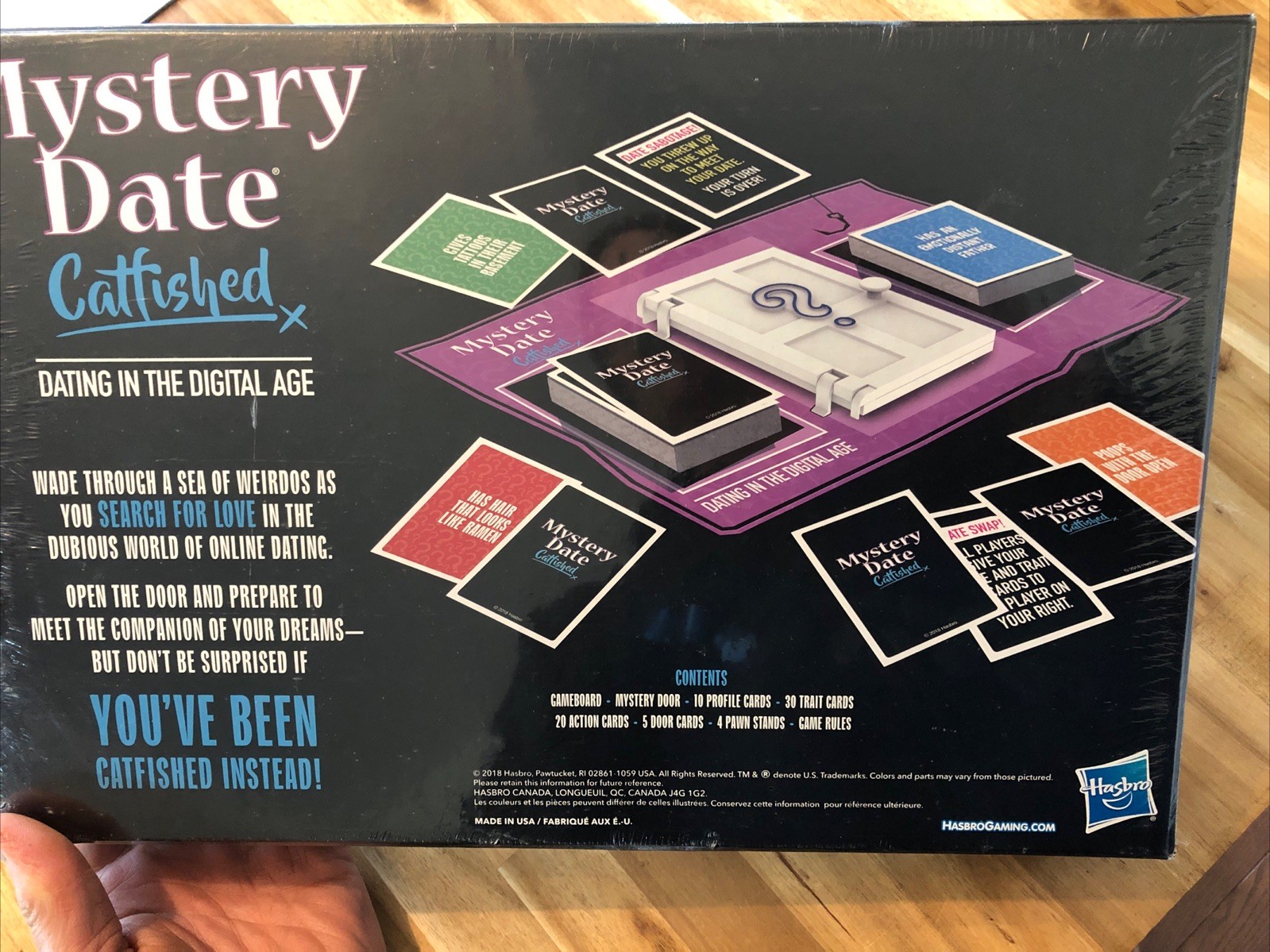 Mystery Date Catfished Game: Parody Of The Classic Dating In The Digital Age NEW