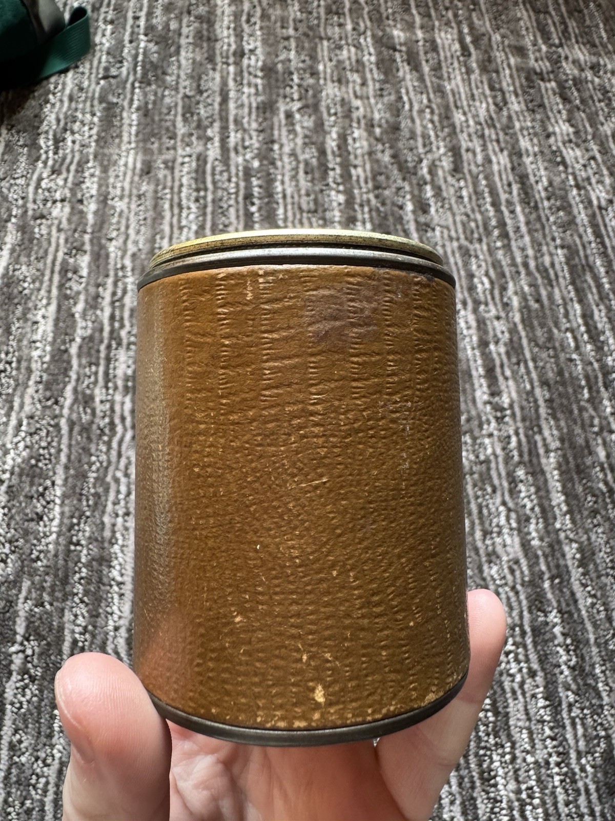 VINTAGE 1950s-60s Yahtzee Cup With 5 Dice And Scrabble Dice