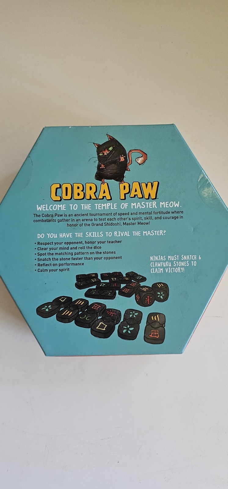 Cobra Paw Game Ninja Tile Stategy Game 100% Complete Great Condition