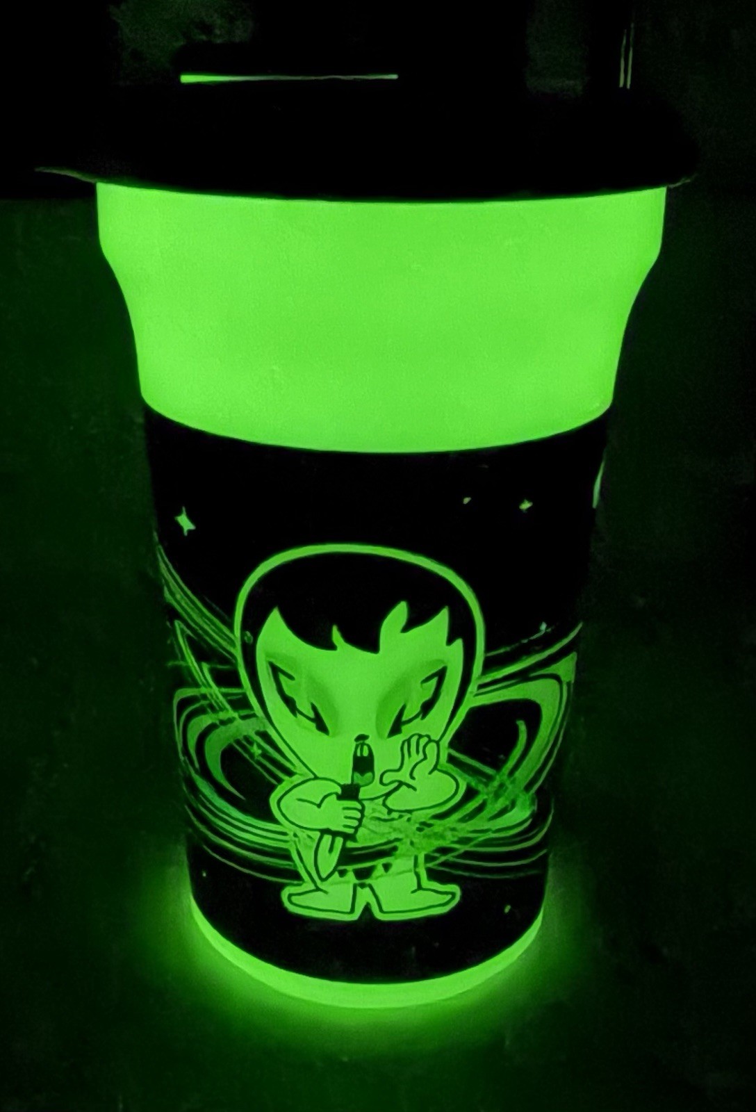 Classic Hielocos Coca-Cola Aliens 12 Oz Promotional Cup Crazy Bones–1990s Mexico