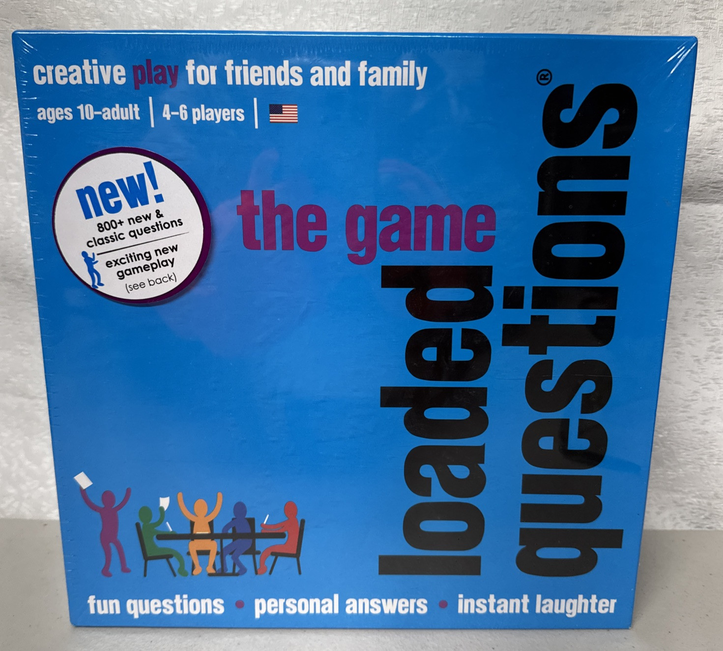 Loaded Questions The Game 4-6 Players 10&up Creative Play NEW Family