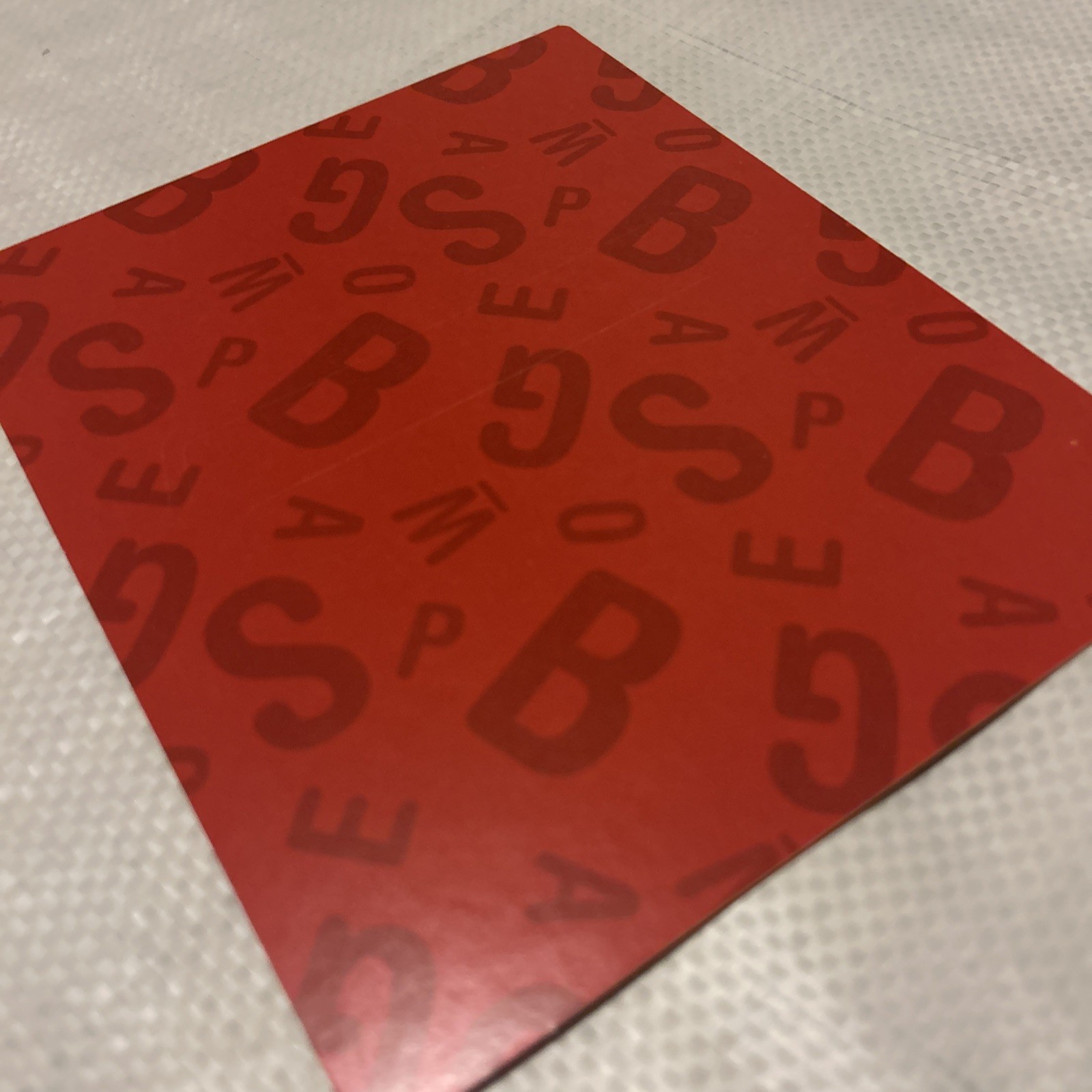 Scattergories 2016 Folder – 1 Plastic Player Folder Replacement (Single) NEW