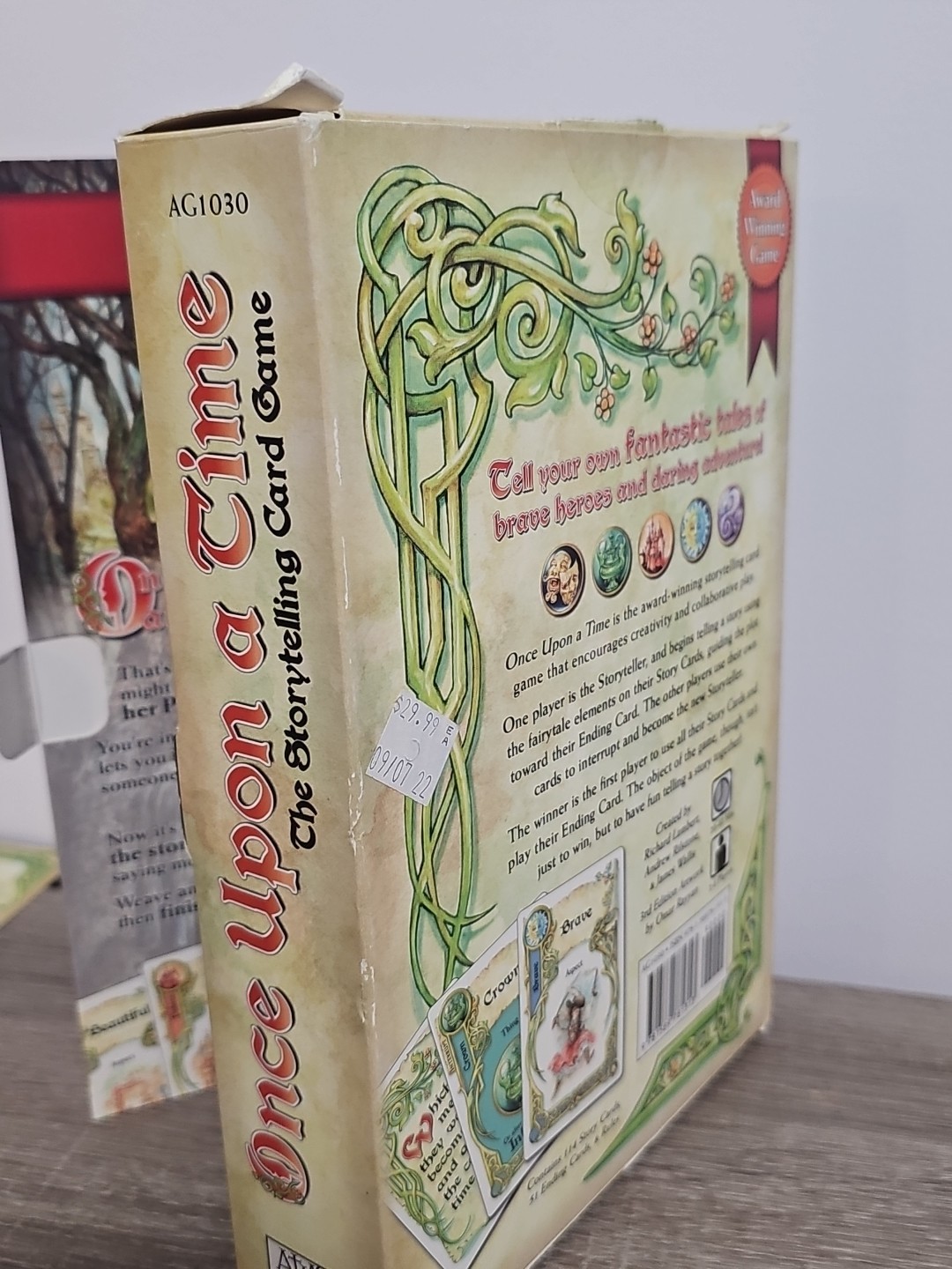 Once Upon a Time Storytelling Game – Atlas Games 2012 Complete! All Cards C3