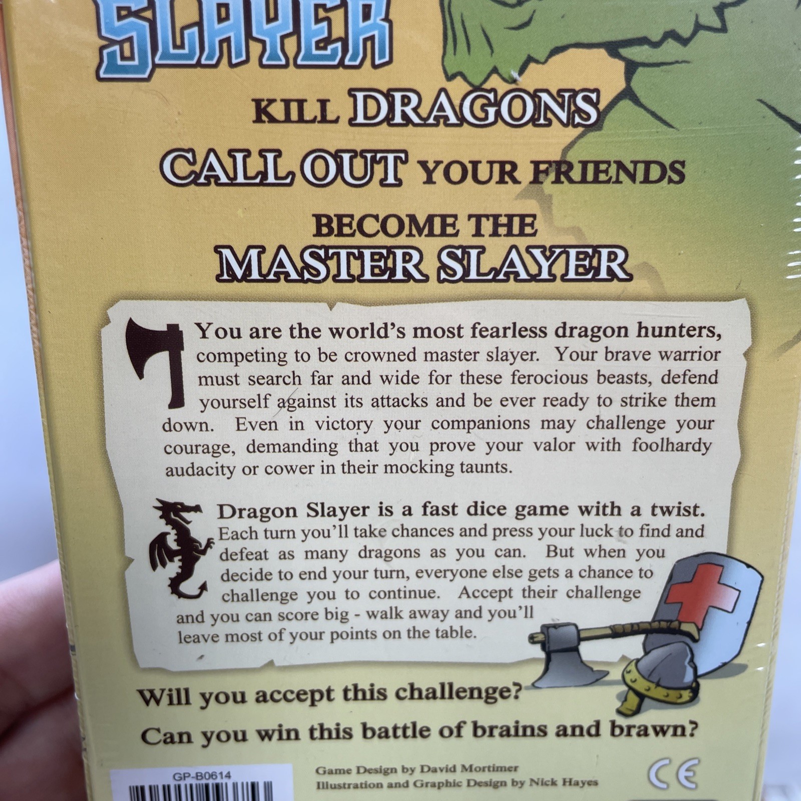 Dragon Slayer RPG Dice Game with a Twist Fantasy Dragons Knights Medieval