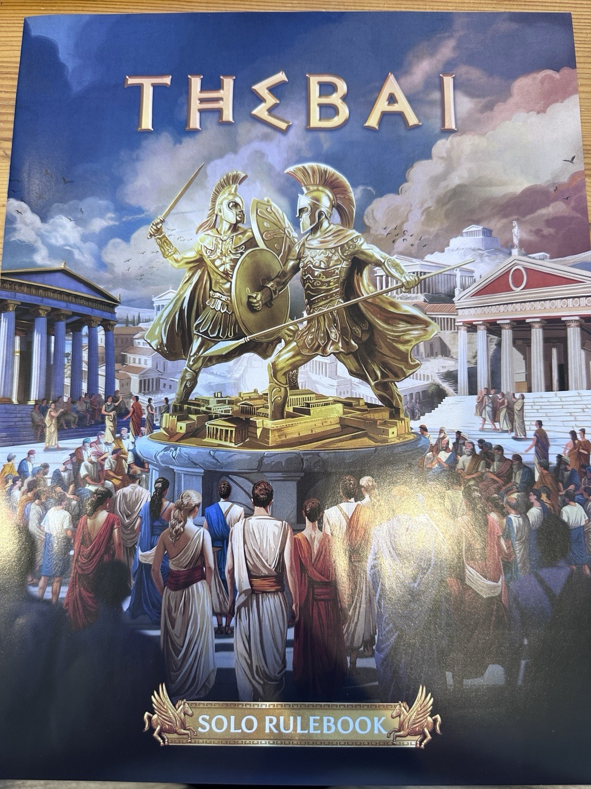 Thebai Board Game – Solo Player Rules
