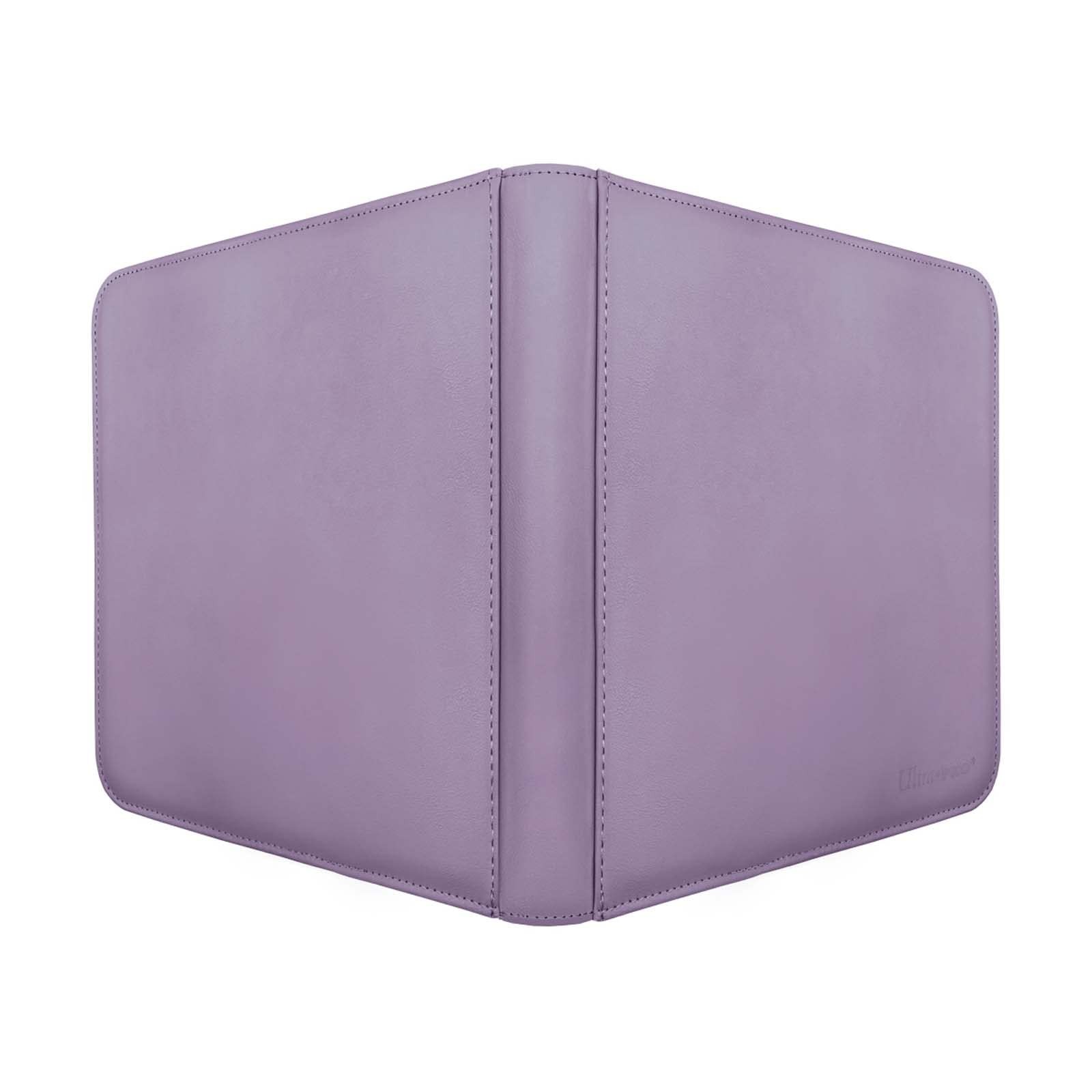 Ultra Pro E-15742 Pro-12 Pocket Zippered Binder-Purple ys/m, Purple