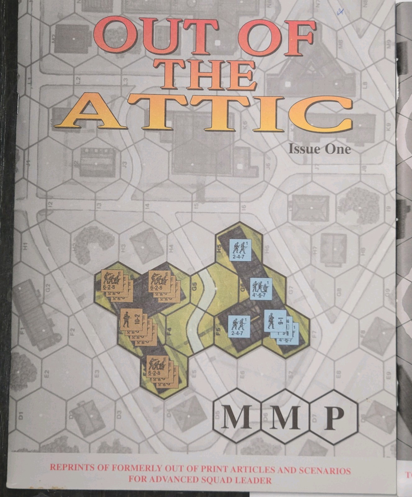 Advanced Squad Leader MMP Games Out Of The Attic 1 And 2 Excellent Condition