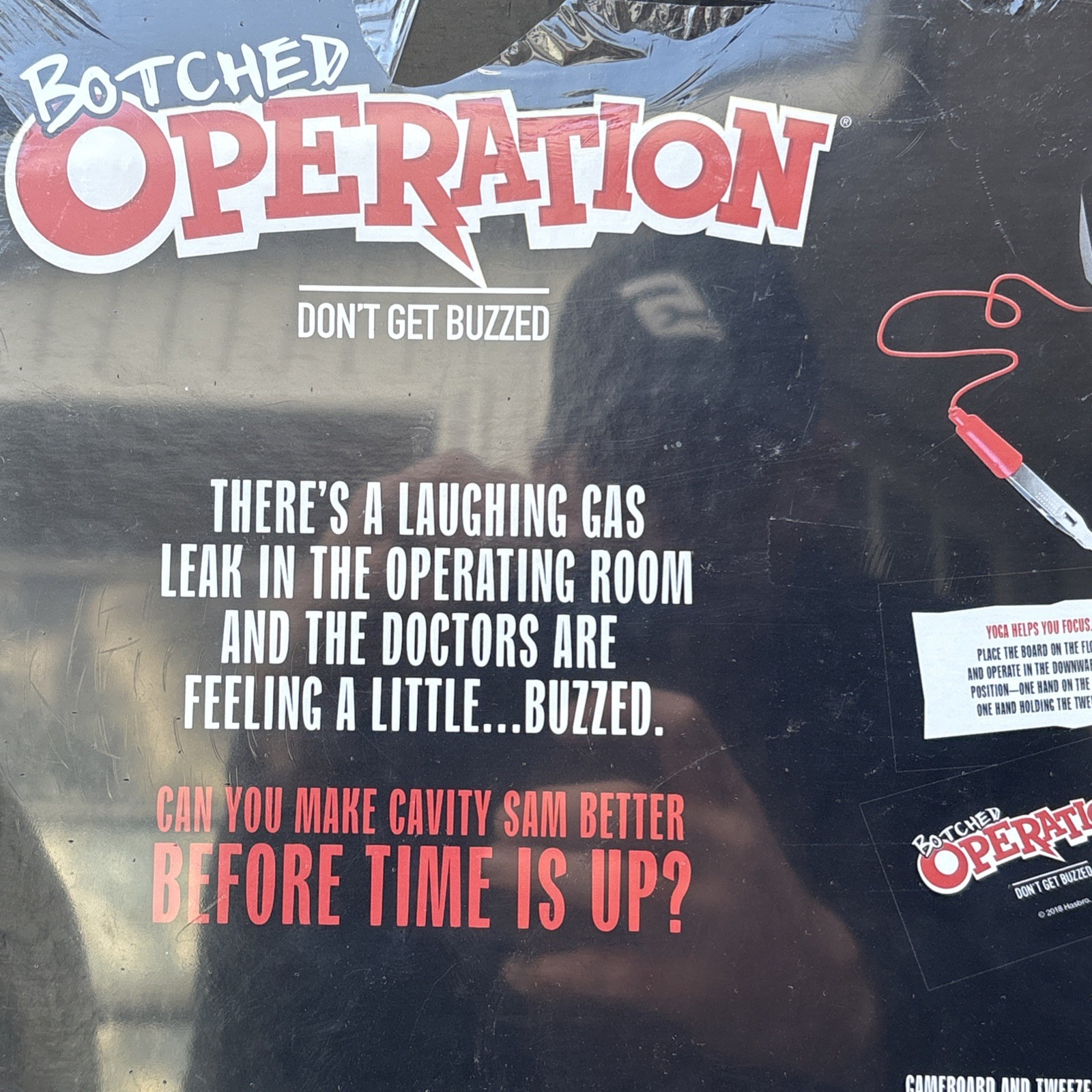 Hasbro Botched Operation Board Game Electronic Parody Game for Adults New Sealed