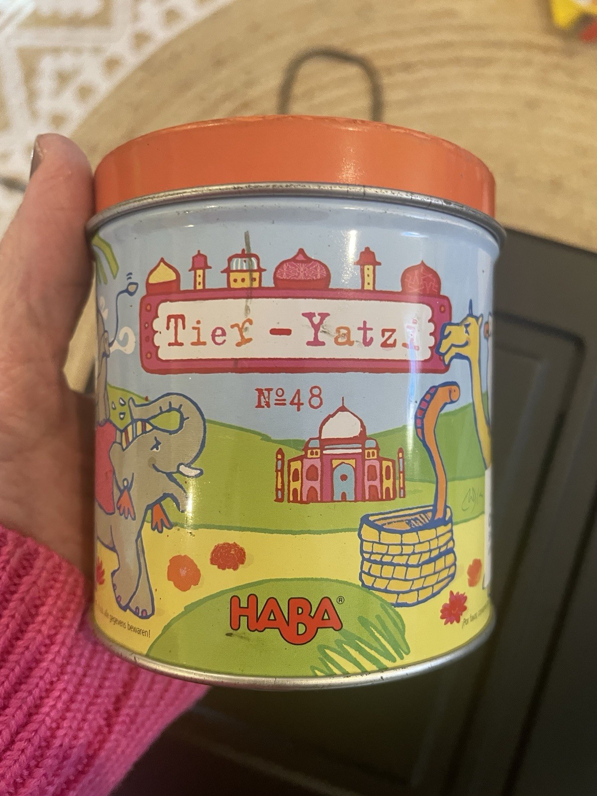 Haba Animal Yahtzee Game In Tin