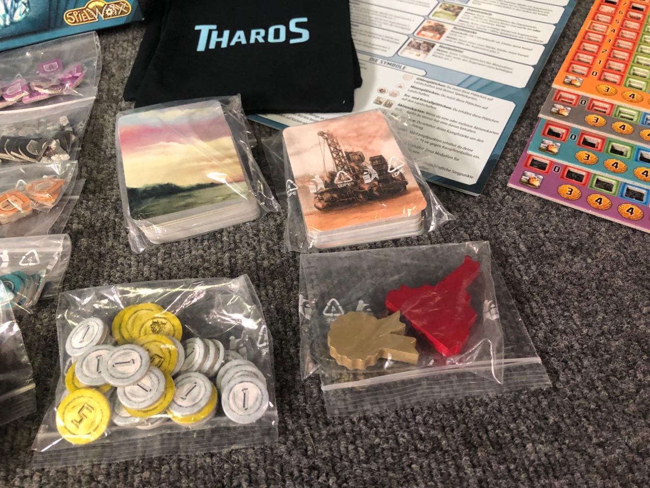 Spielworxx Bernd Scholz Tharos Board Game