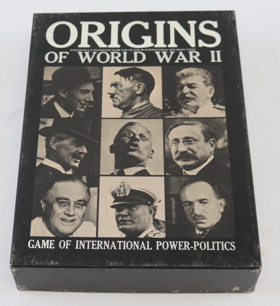 Origins of World War II – 1971 Avalon Hill Bookshelf Game | Vintage Strategy