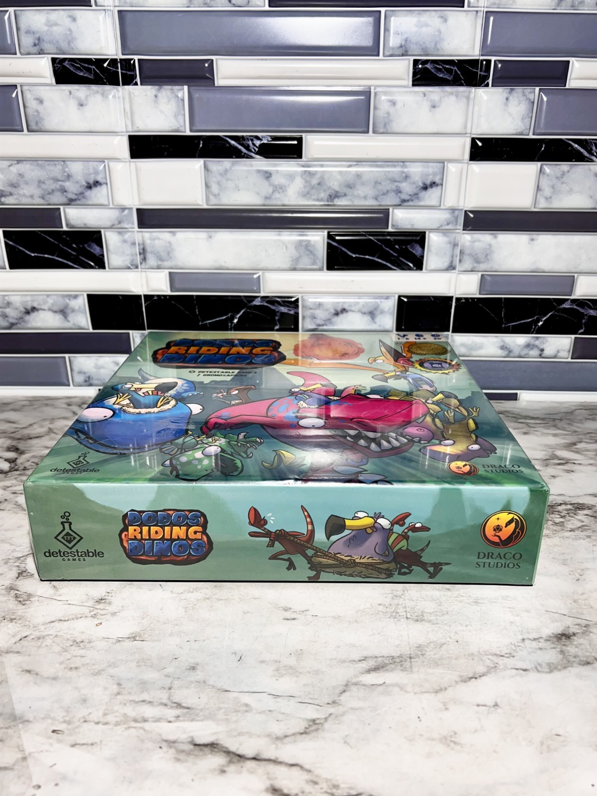 Dodos Riding Dinos Base Game Kickstarter by Draco Games SEALED new