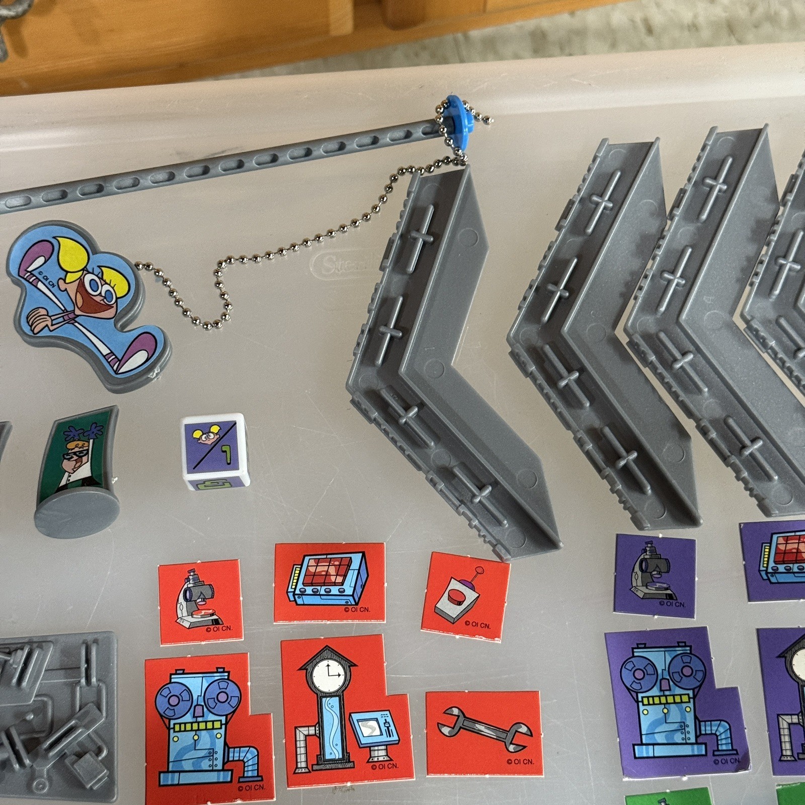 Cartoon Network Dexter’s Laboratory Incredible Invention Vs. Dee Dee Board Game