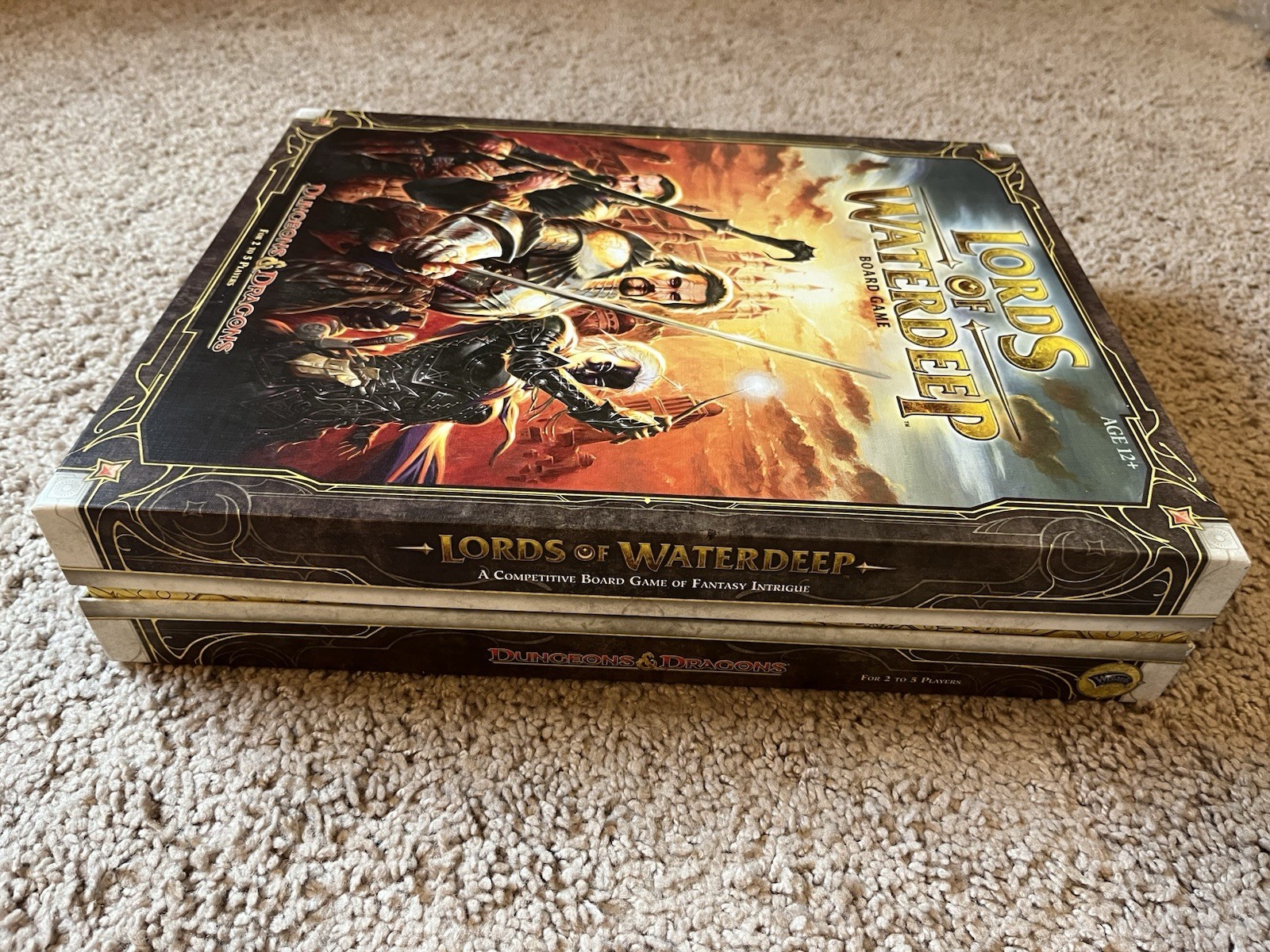 Lords of Waterdeep Dungeons and Dragons Board Game Wizards of the Coast Complete