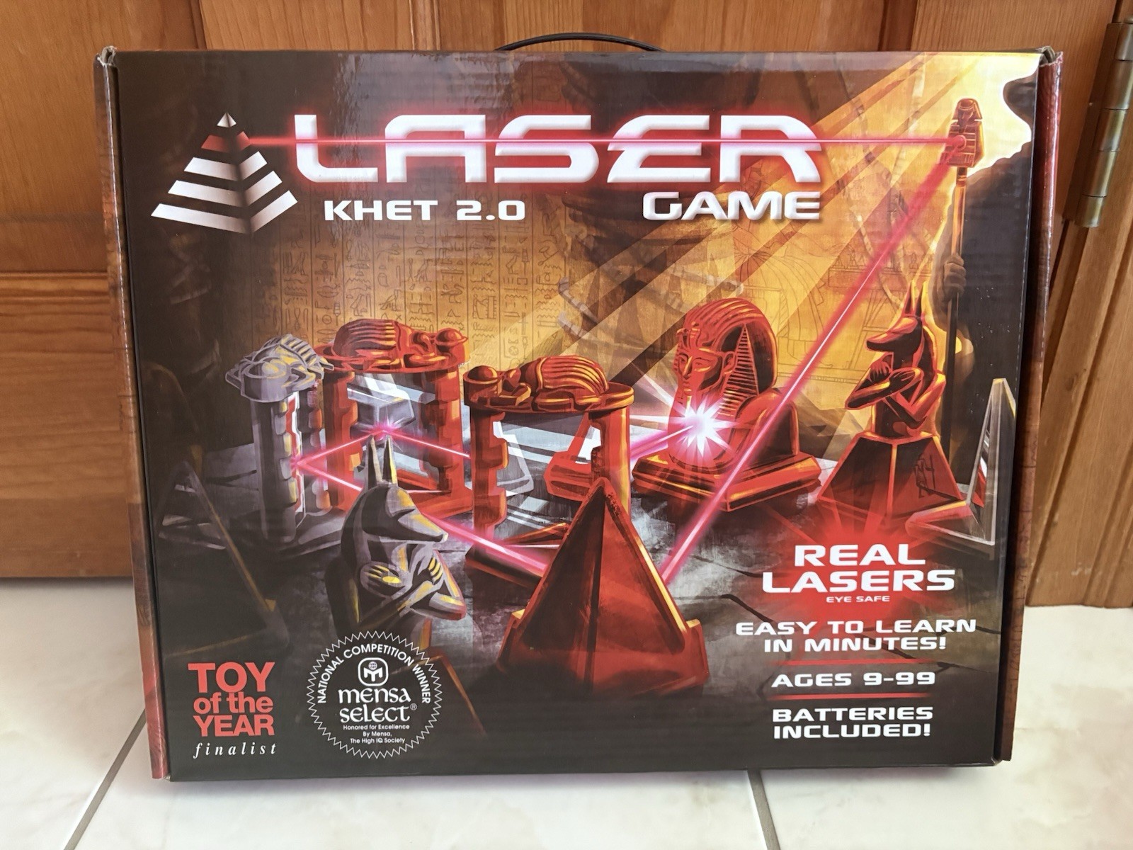 Laser Khet 2.0 Game Classic Strategy Innovation Toys Complete Mensa Winner