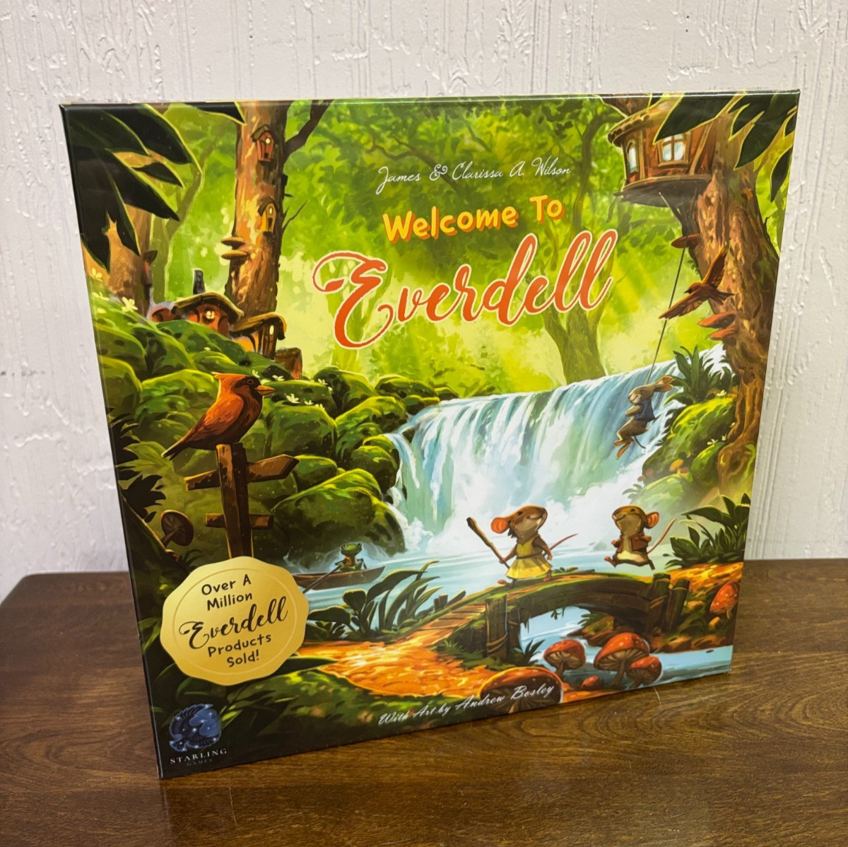 Sterling Games Welcome To Everdell My Lil Family Kids Board Game New Sealed