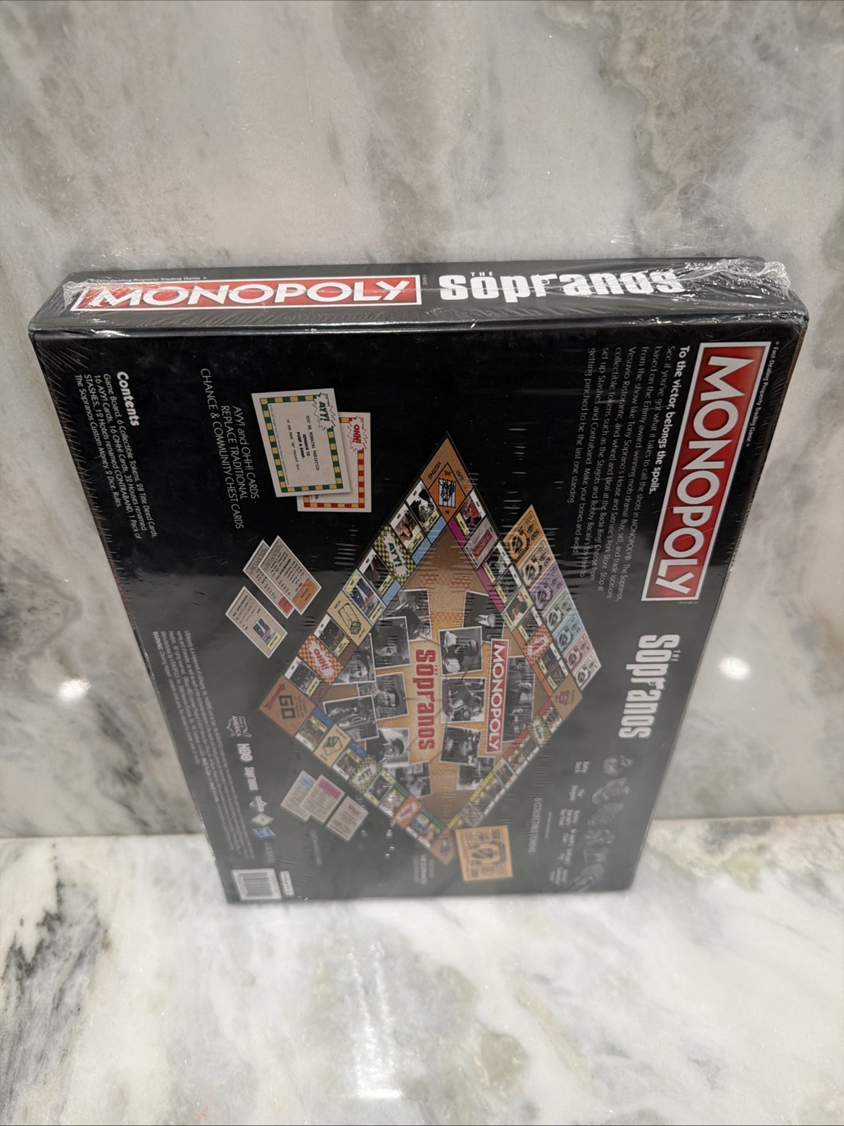 Monopoly The Sopranos 2021 Edition Board Game USAopoly Hasbro NEW