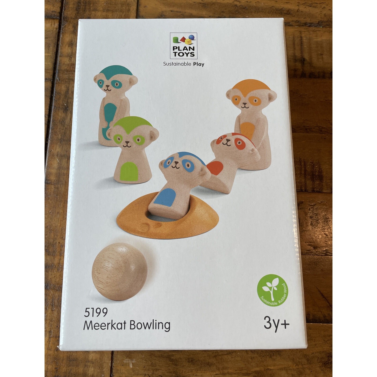 Plan Toys Meerkat Bowling – Ages 3+ | 1-4 players