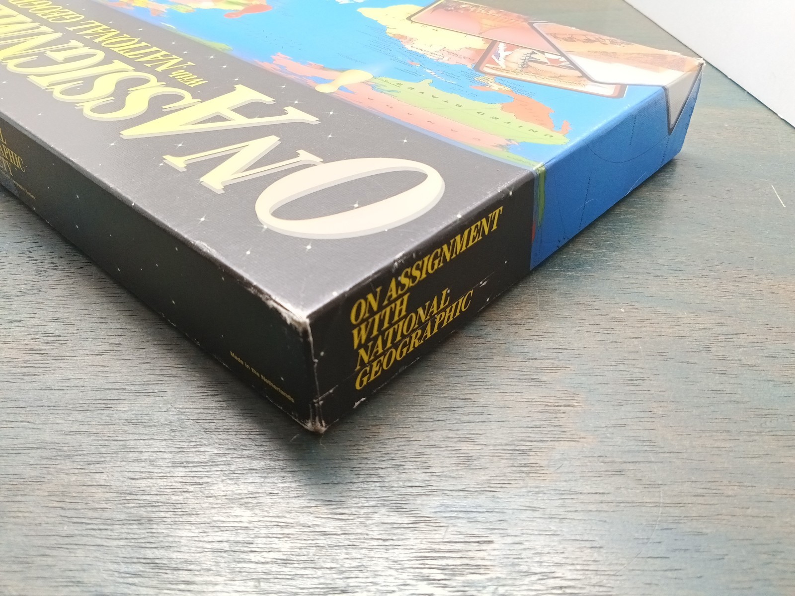 On Assignment with National Geographic Board Game Complete Vintage 1990