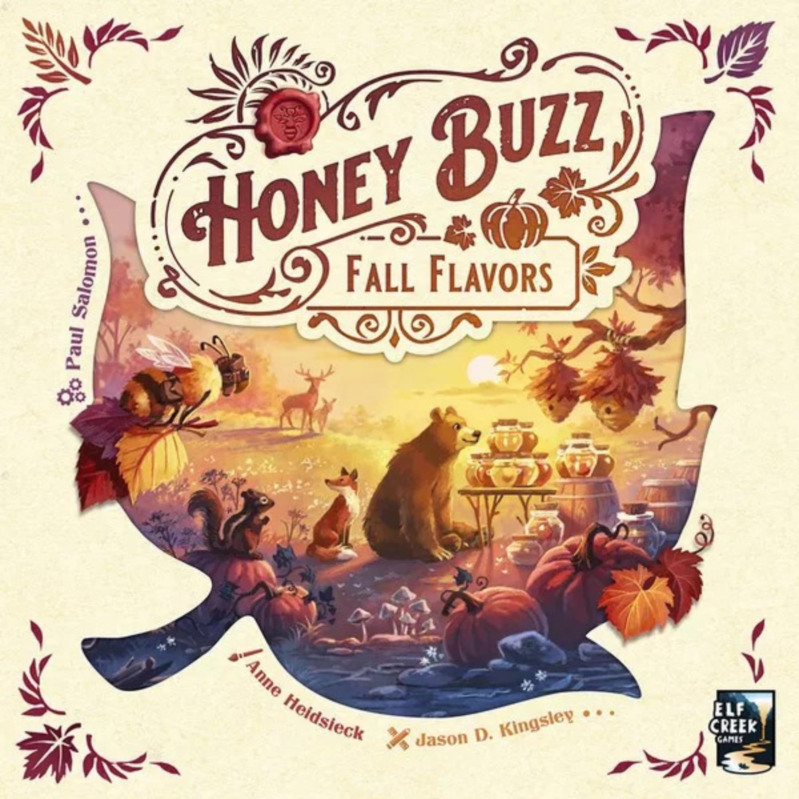 Honey Buzz Fall Flavors Standard Edition – Strategic Worker Placement Board G…