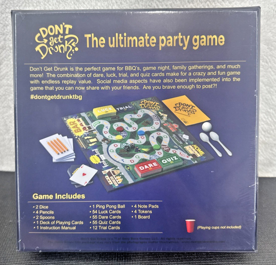 Don’t Get Drunk – The ultimate party game