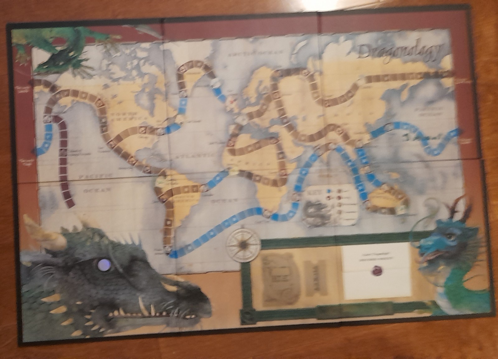 Dragonology The Game 2006 Sababa Toys Fantasy Board Game 100% Complete