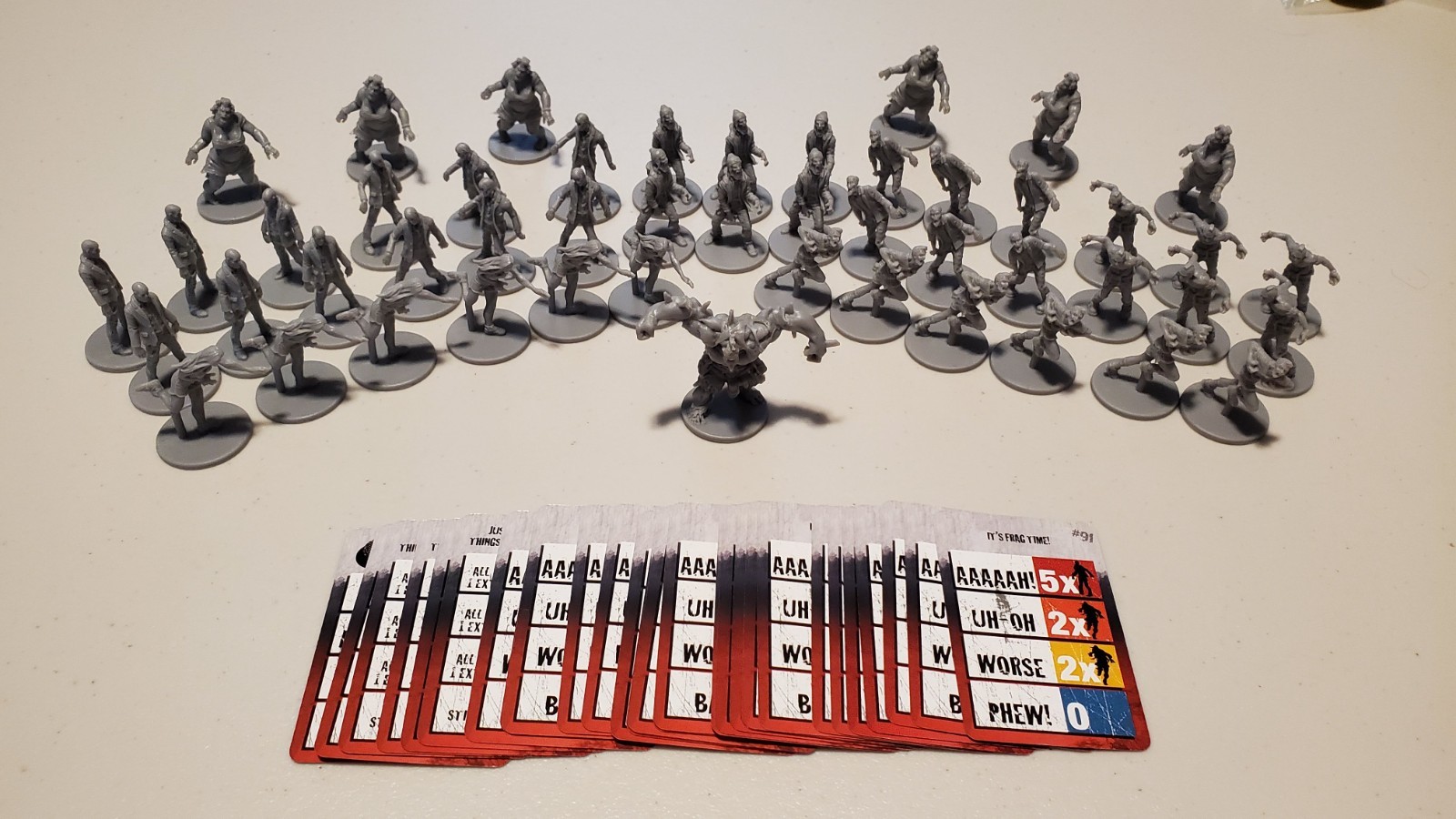 Zombicide 1st Edition Prison Outbreak Zombies Set (Prison Outbreak)
