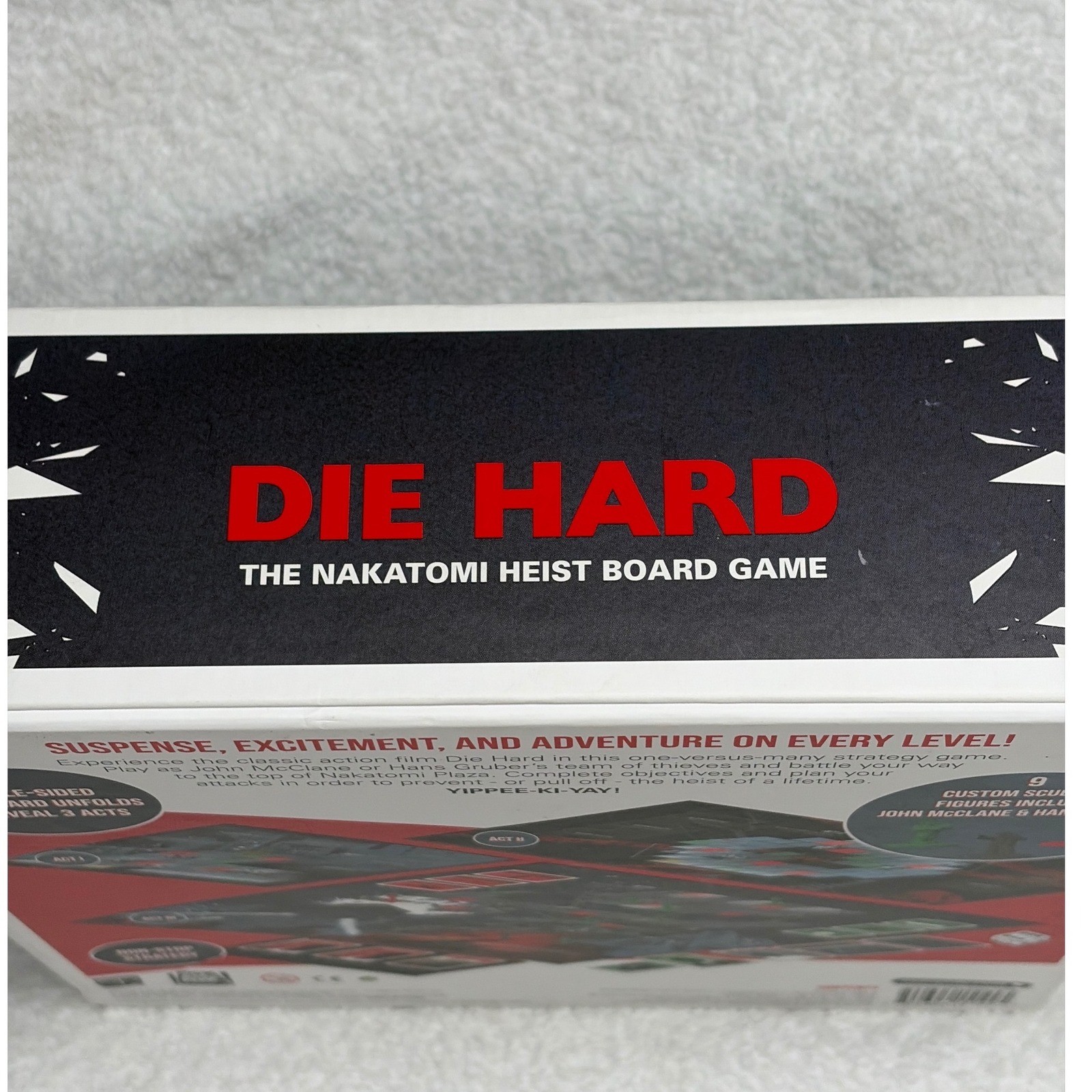 Die Hard The Nakatomi Heist Board Game The Op USAopoly Strategy Game 2019