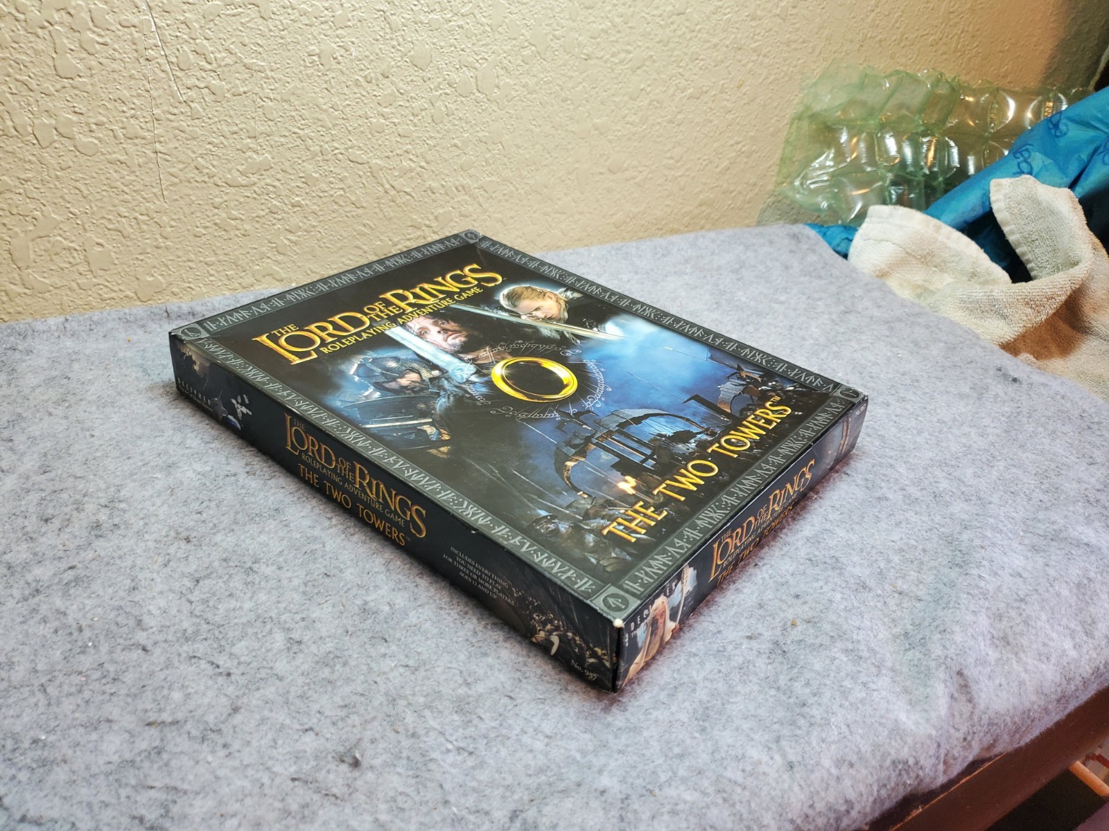 Lord of the Rings Roleplaying Adventure Game Two Towers Box Set, Pre-own, Comple