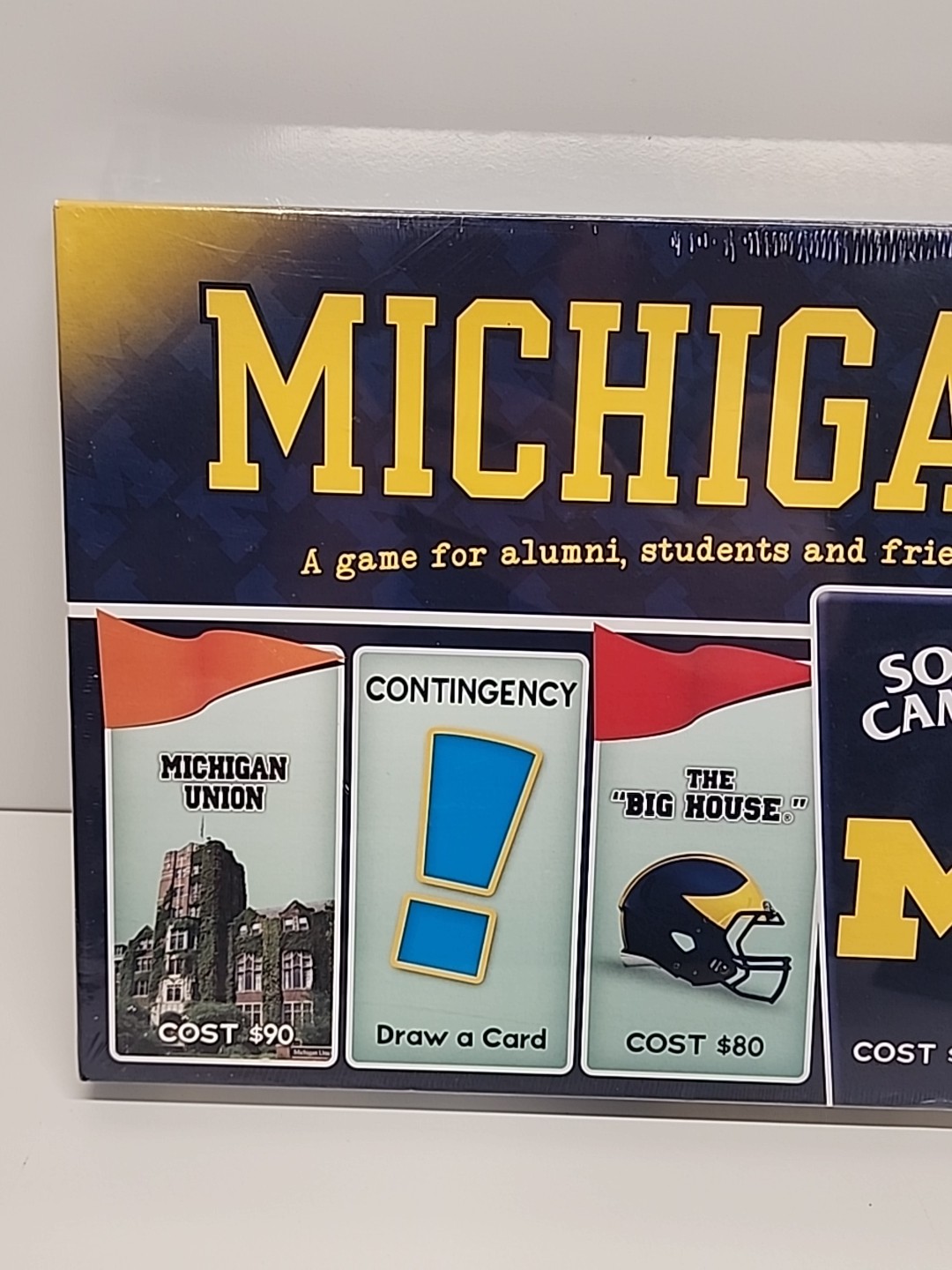 MICHIGANOPOLY University of Michigan MONOPOLY Game NEW SEALED! Wolverines!