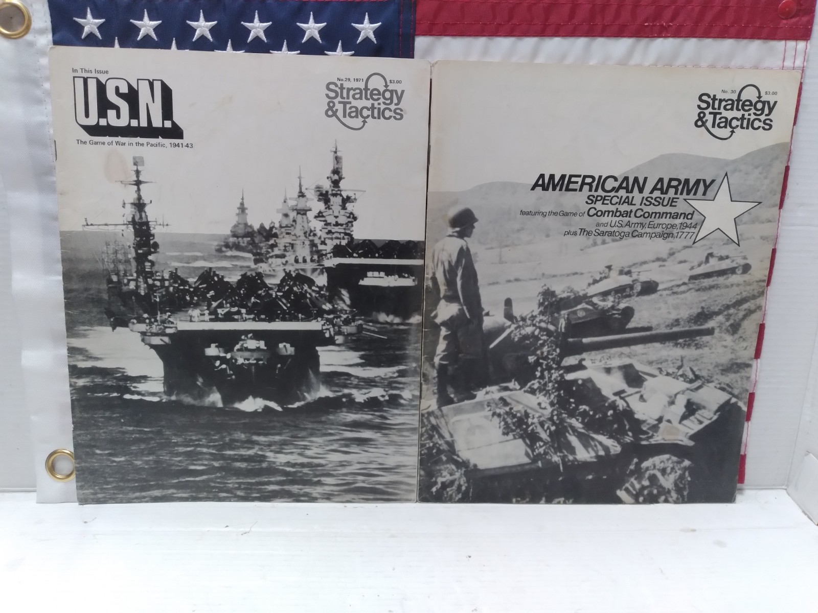 LOT of 2 Strategy & Tactics Game of Conflict Simulation 1971 Nr. 29 & 30 SPI