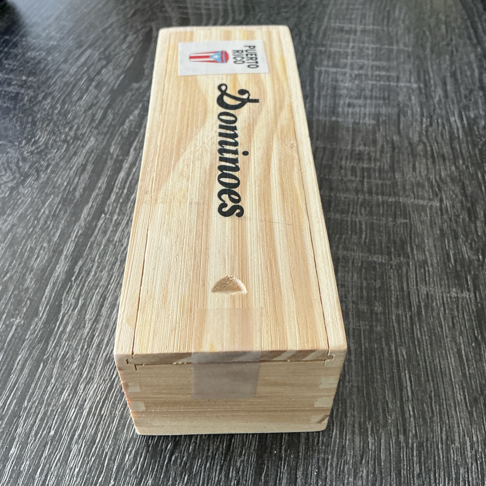 DOUBLE SIX DOMINOES WITH WOODEN CASE JUEGO DE DOMINOS DOBLE 6