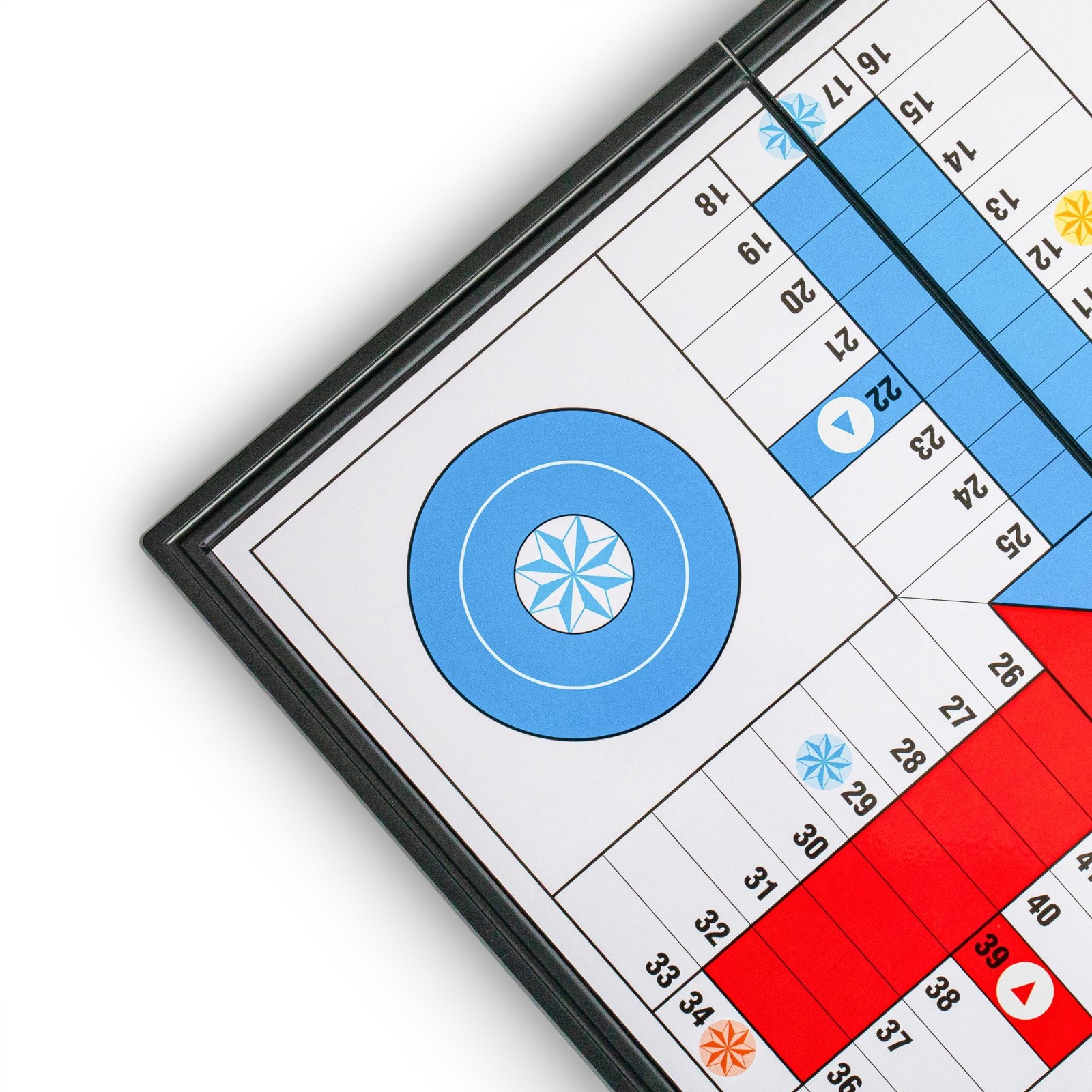 Magnetic Folding Travel Ludo Game Set – Compact 9.75″ Board for Family Fun