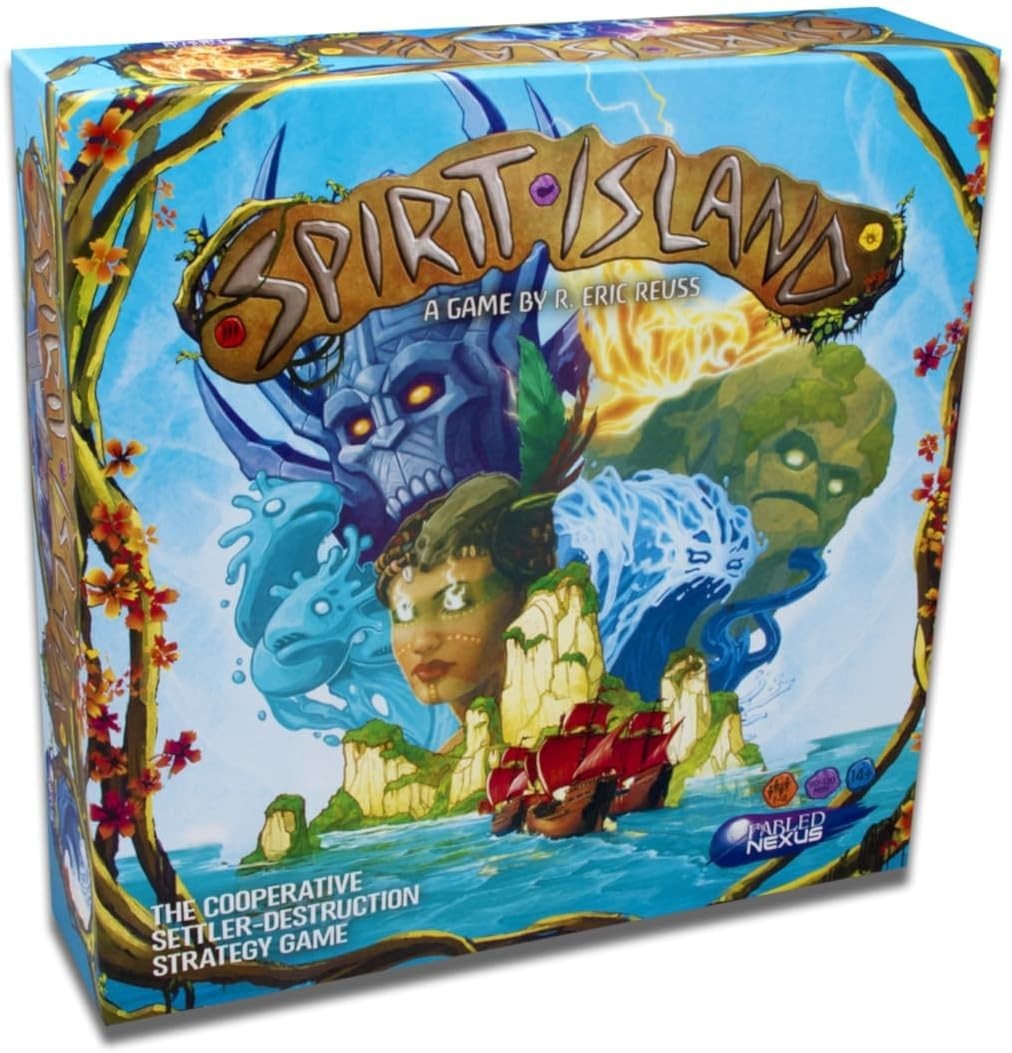 Defend Your Island in Spirit Island | 1-4 Players | 90-Minute Cooperative Game