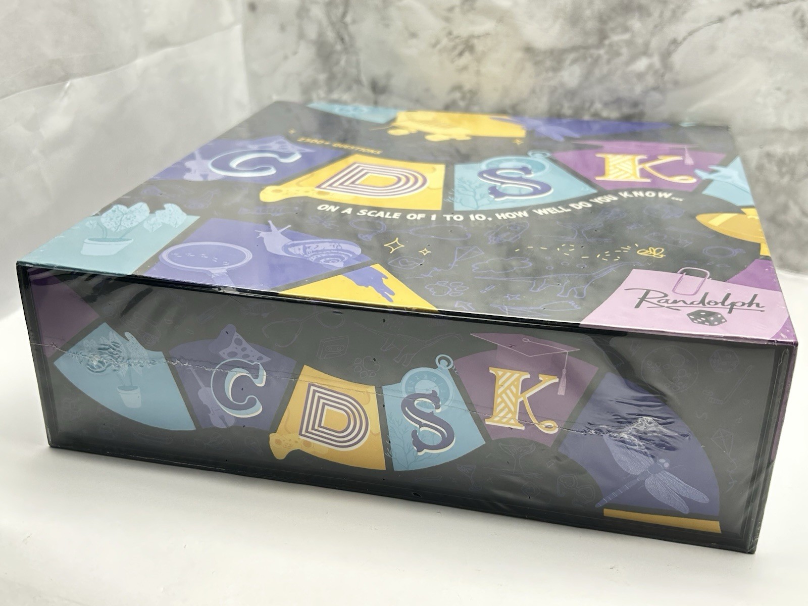 Randolph CDSK | Fun Trivia Party Game for Teens and Adults |Great for Game Night