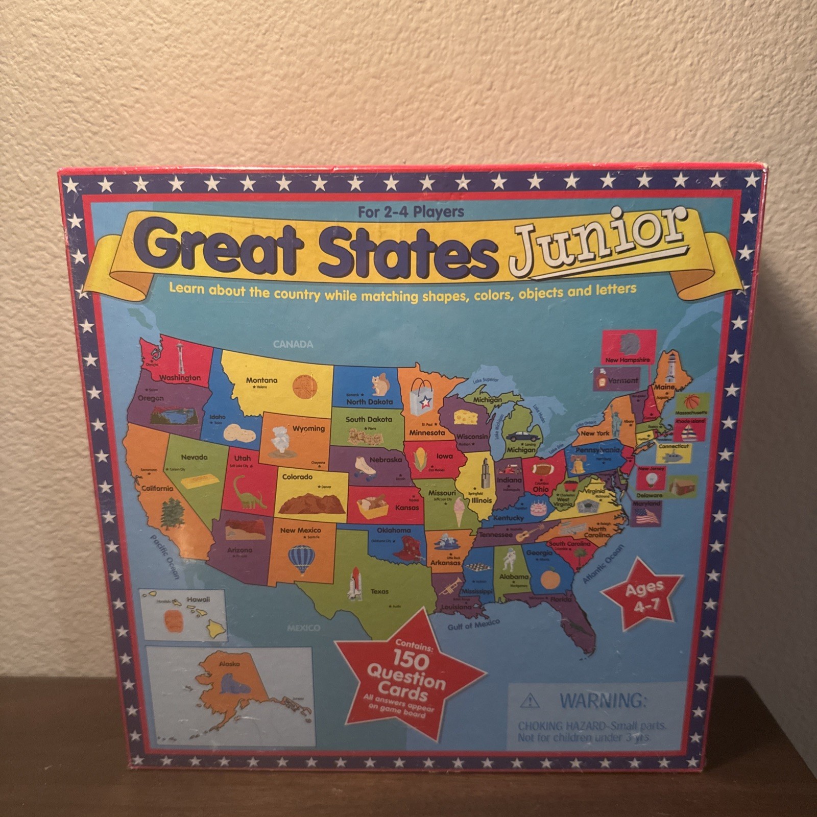 2003 International Playthings Great States Junior Game BRAND NEW