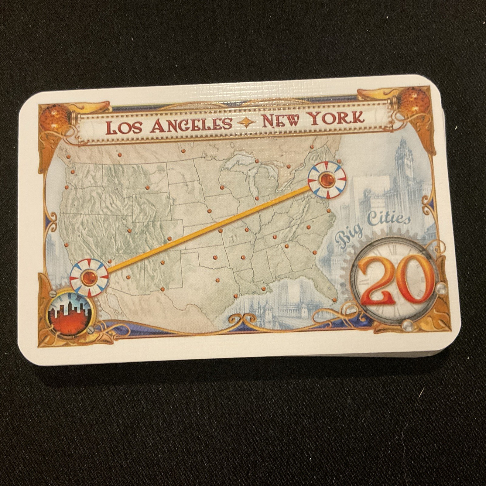 USA 1910 Zug Um Zug Ticket to Ride Expansion Pack Collectors Tin – Alan R. Moon