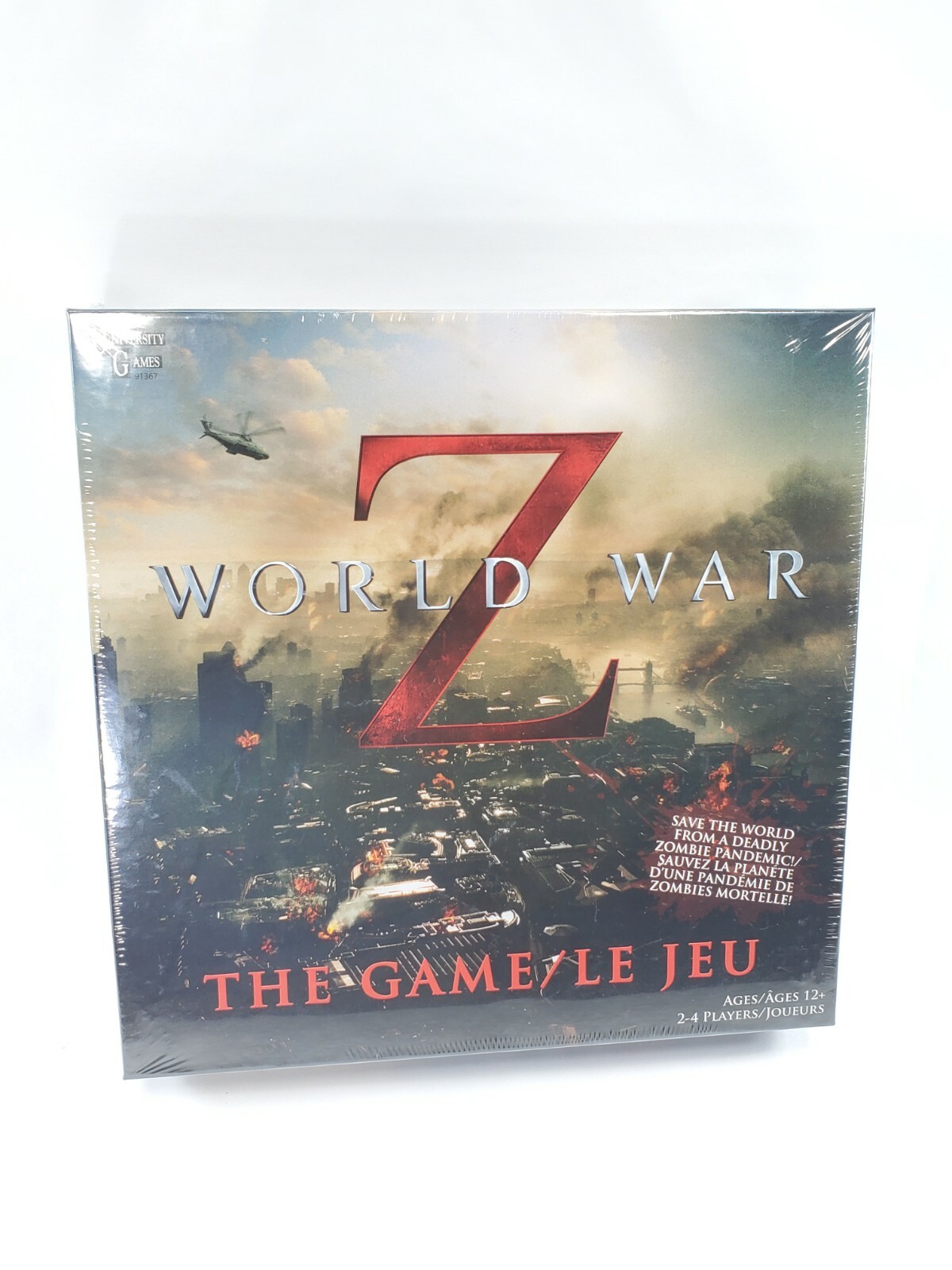 World War Z: The Game (English and French Edition) Board Game New Sealed!