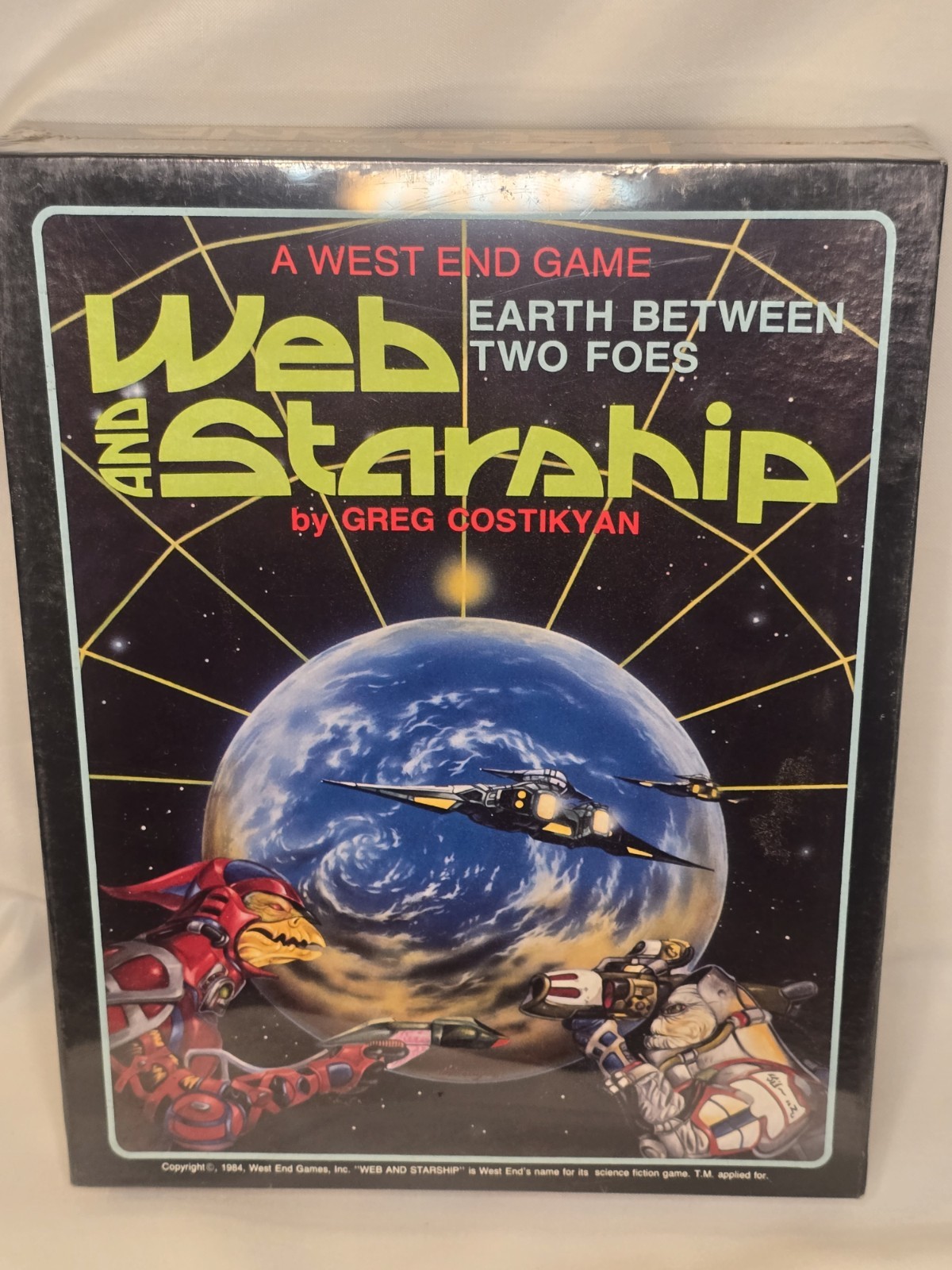 Web And Starship Earth Between Two Foes West End Games SEALED 1984