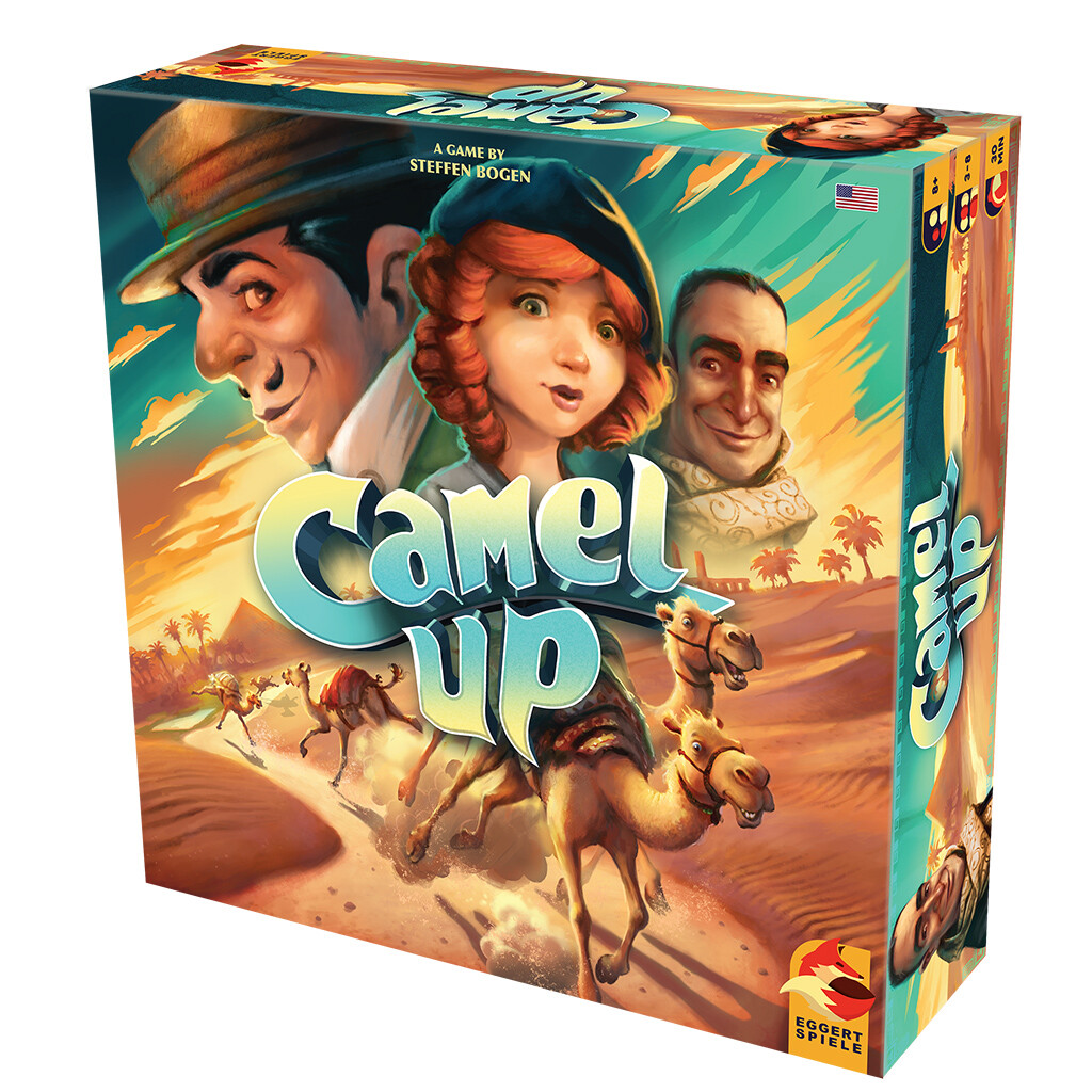 Camel Up 2.0 Board Game Eggert Spiele PG3070 Family Party Plan B 2nd Edition