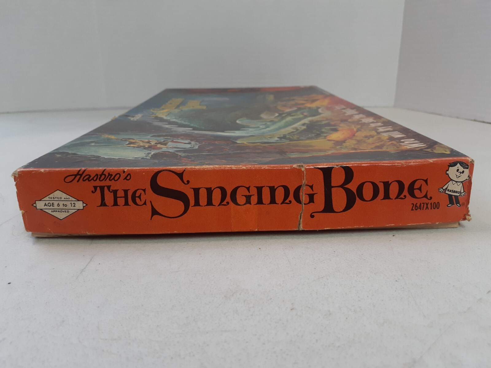 The Singing Bone Dragon Board Game Hassenfeld Hasbro Vintage 1962 Fantasy 125