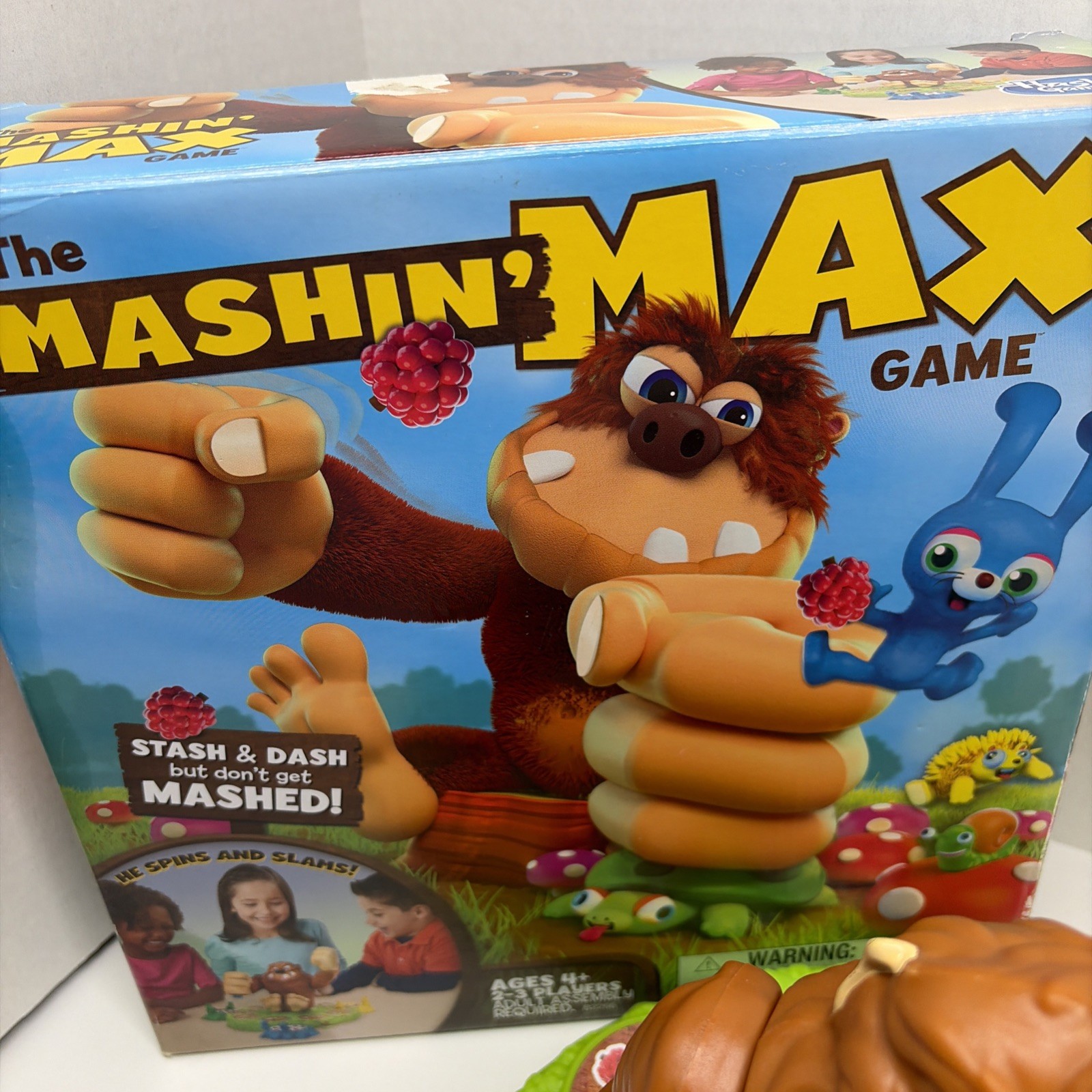 Mashin’ Max Board Game – Stash & Dash Game – Hasbro – Excellent!